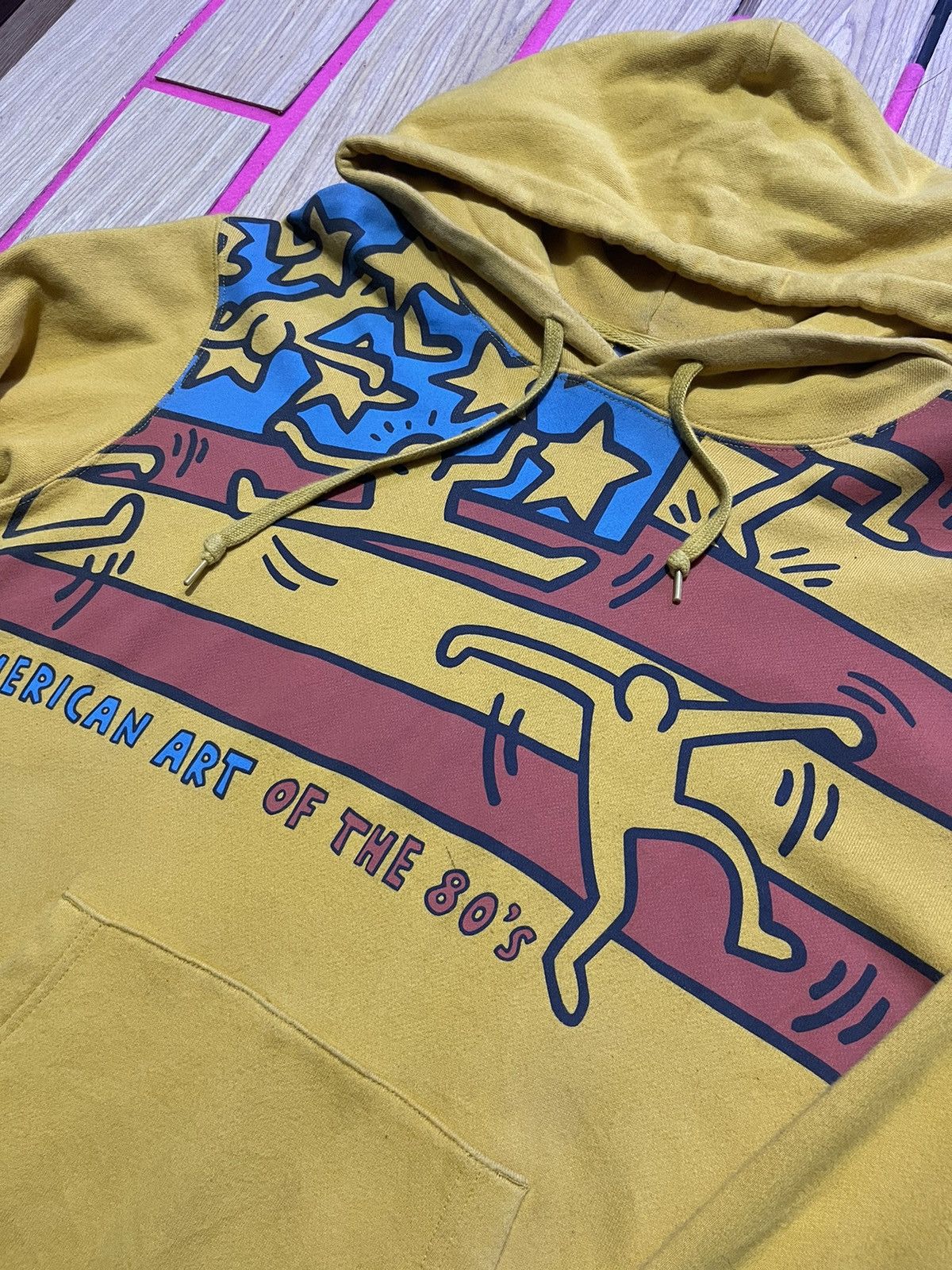 Keith Haring HOODIES KEITH HARING big logo print Size US L / EU 52-54 / 3 - 3 Thumbnail