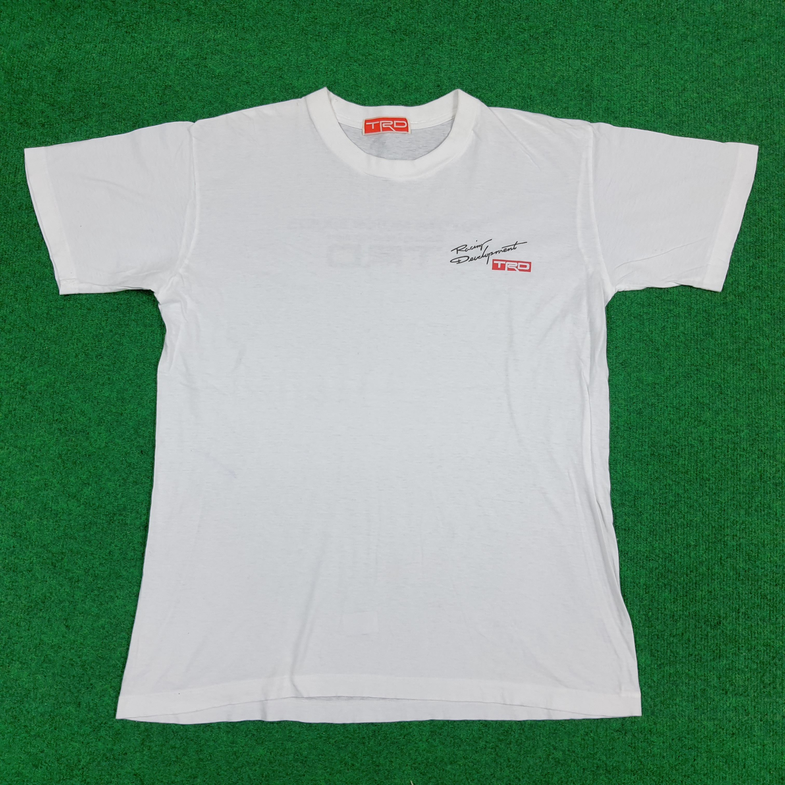 Japanese Brand × Vintage Vintage TRD Toyota Motorsports Racing Development Tshirt Size US L / EU 52-54 / 3 - 3 Thumbnail