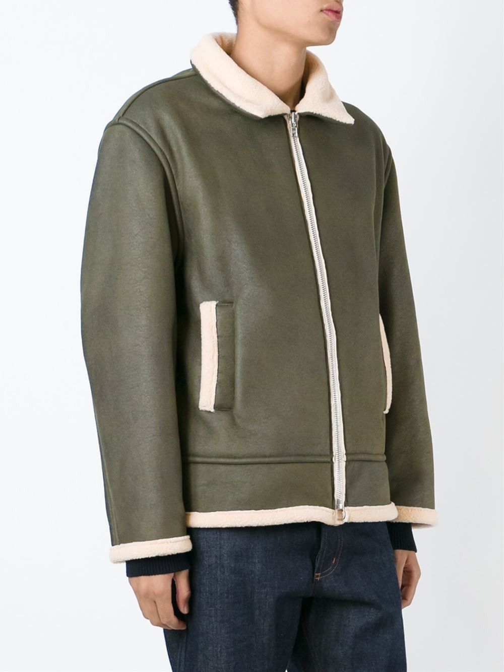 Gosha Rubchinskiy A/W 2015 - faux leather shearling jacket Size US S / EU 44-46 / 1 - 15 Thumbnail