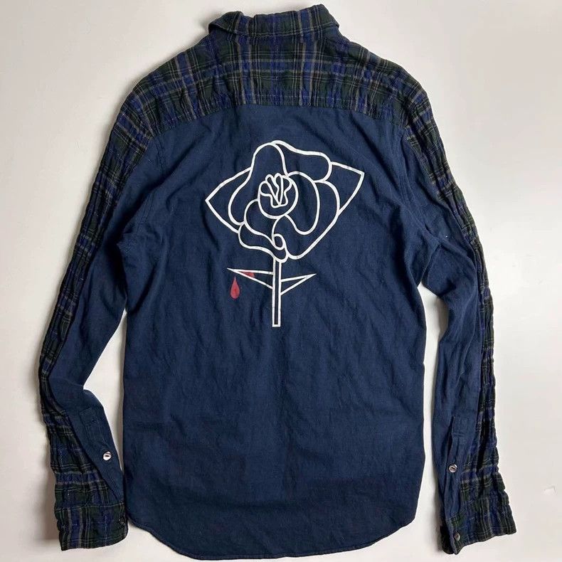 Undercover UNDERCOVER2007 SS Chuuu t Blood Rose Blue Checked Patchwork Size US M / EU 48-50 / 2 - 1 Thumbnail