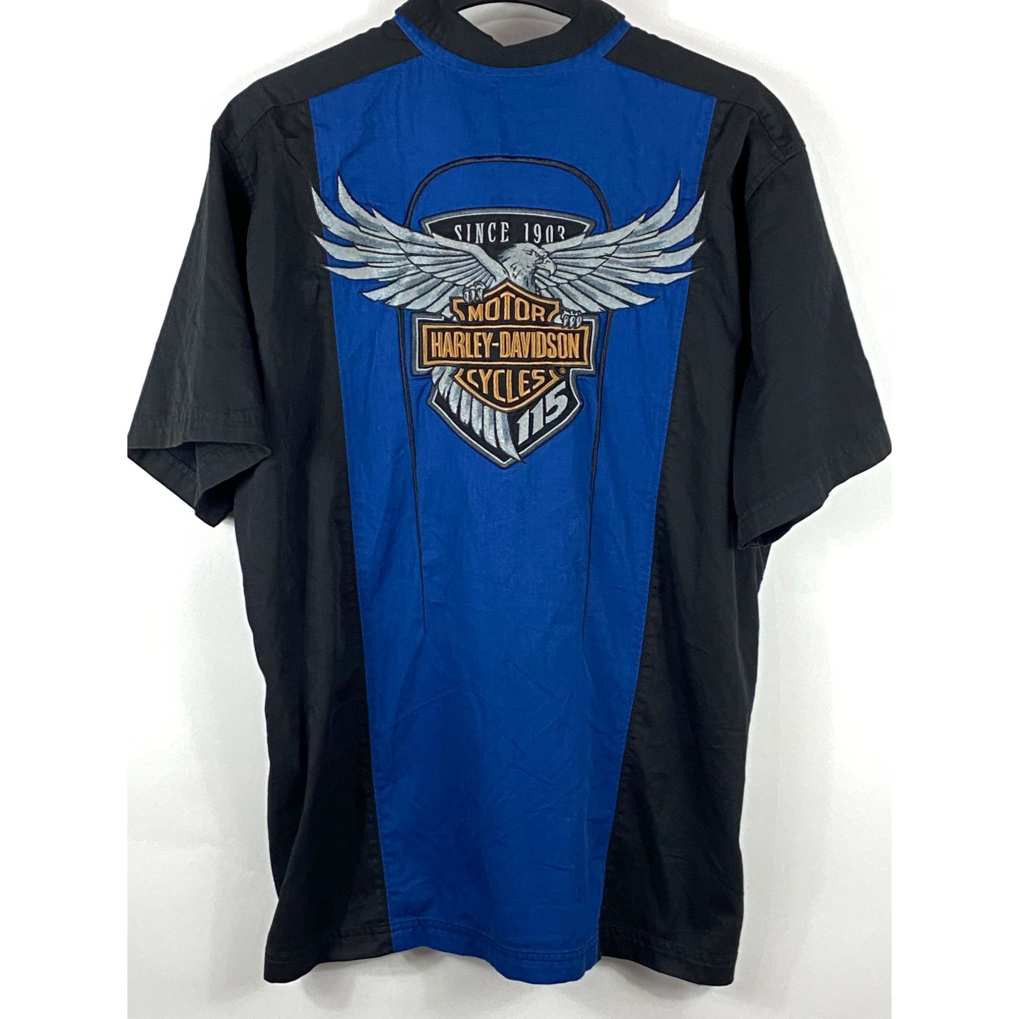 Harley Davidson Harley Davidson 115th Anniversary Embroidery Snap Button 2-P Size US XL / EU 56 / 4 - 1 Thumbnail