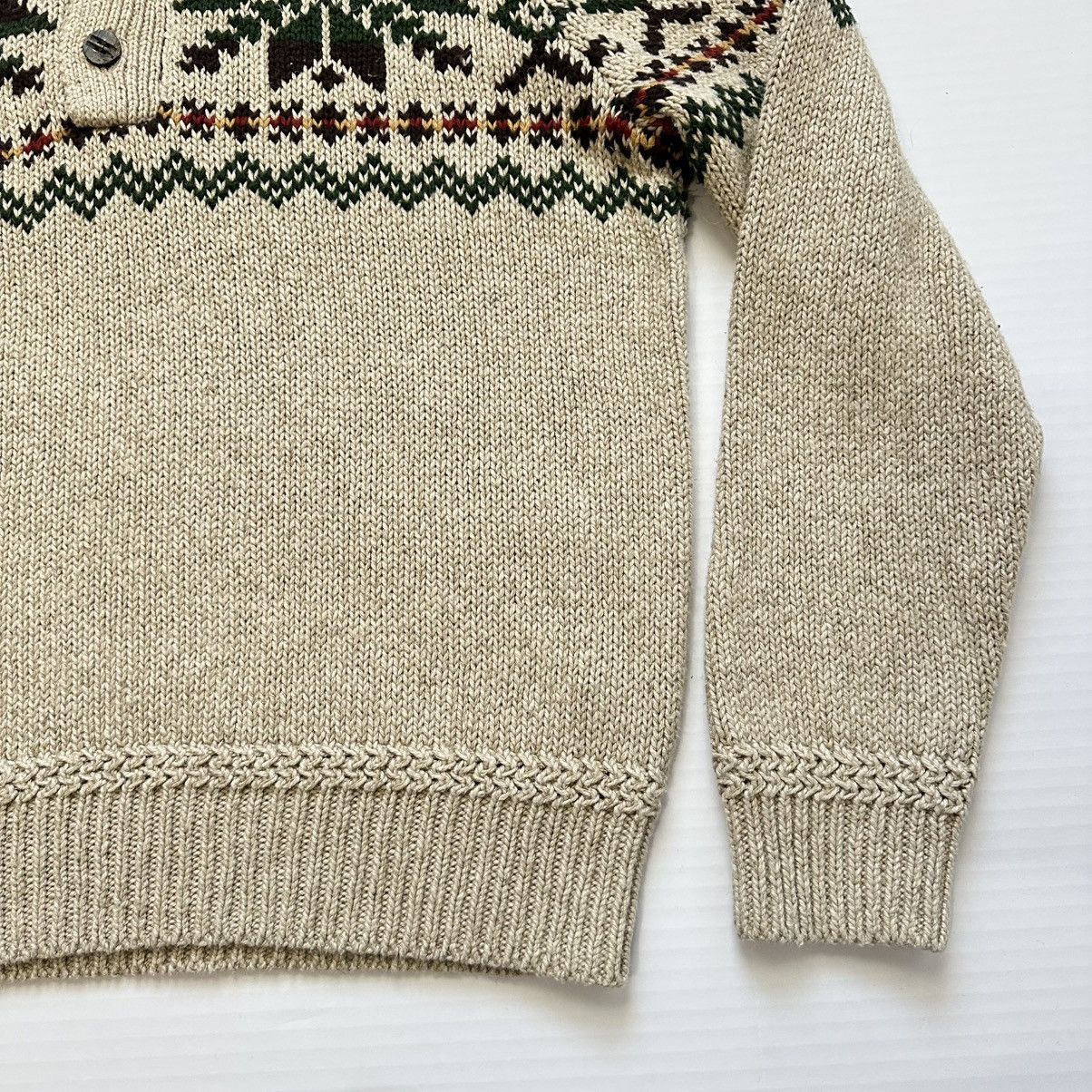 Polo Ralph Lauren Vintage Polo Ralph Lauren Snowflake Fair Isle Sweater Large Size US L / EU 52-54 / 3 - 4 Thumbnail