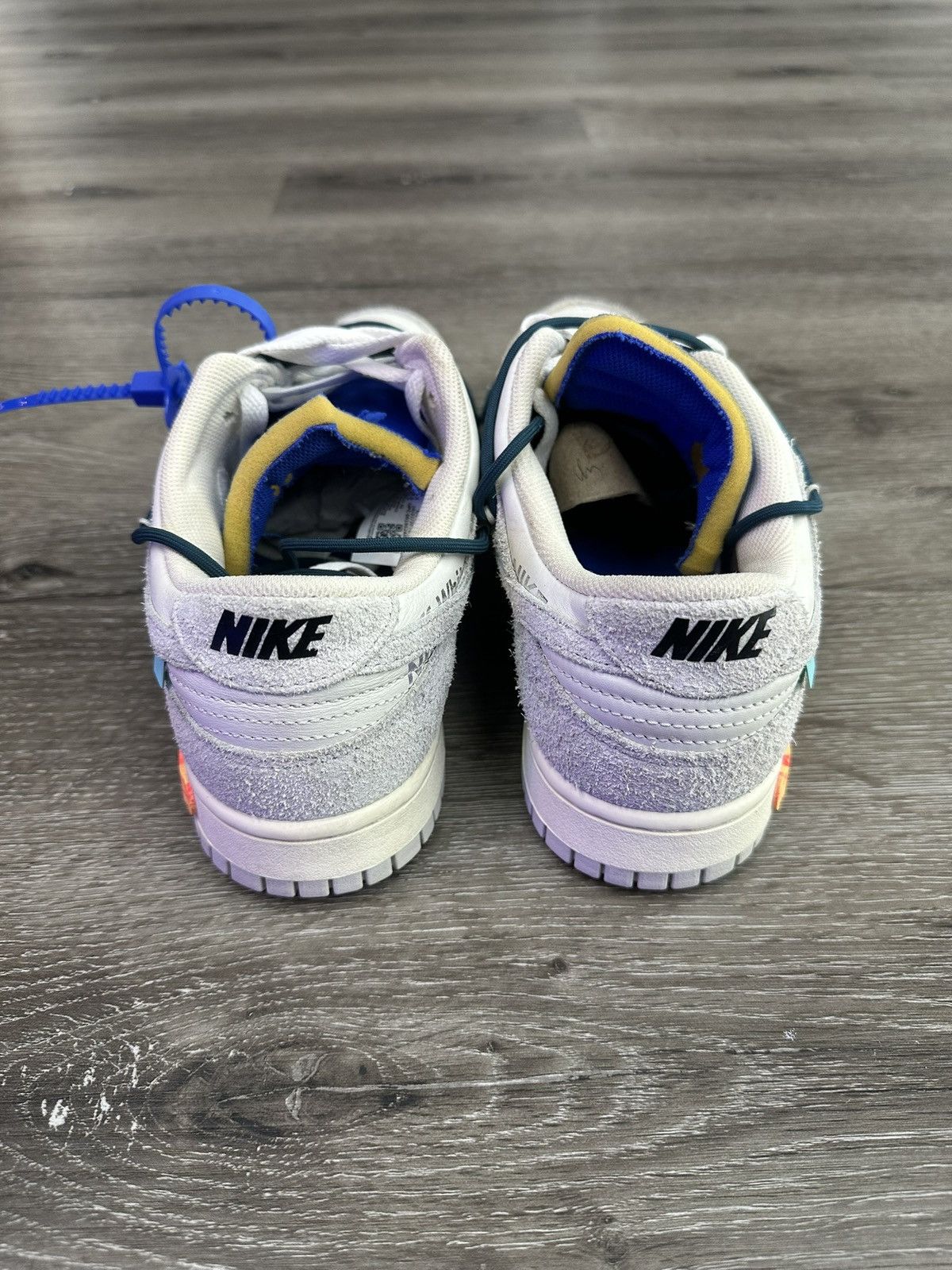 Nike × Off-White Nike Dunk Low x Off-White “Lot 16” **PRE-OWNED** Size US 10.5 / EU 43-44 - 4 Thumbnail