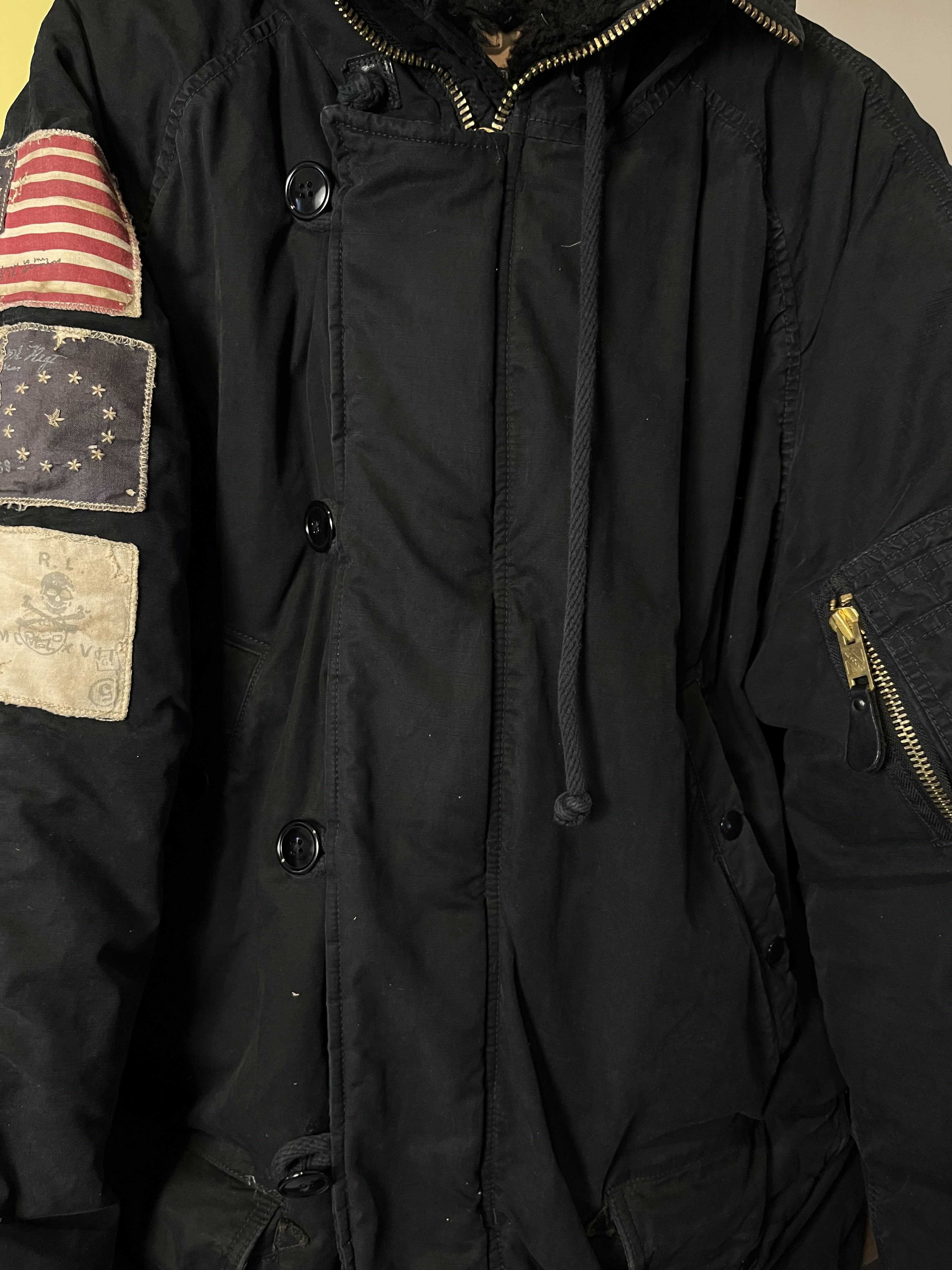 Polo Ralph Lauren × Ralph Lauren × Rugby Ralph Lauren Polo Jeans Company Ralph Lauren Flags Down Military Parka Size US L / EU 52-54 / 3 - 5 Thumbnail