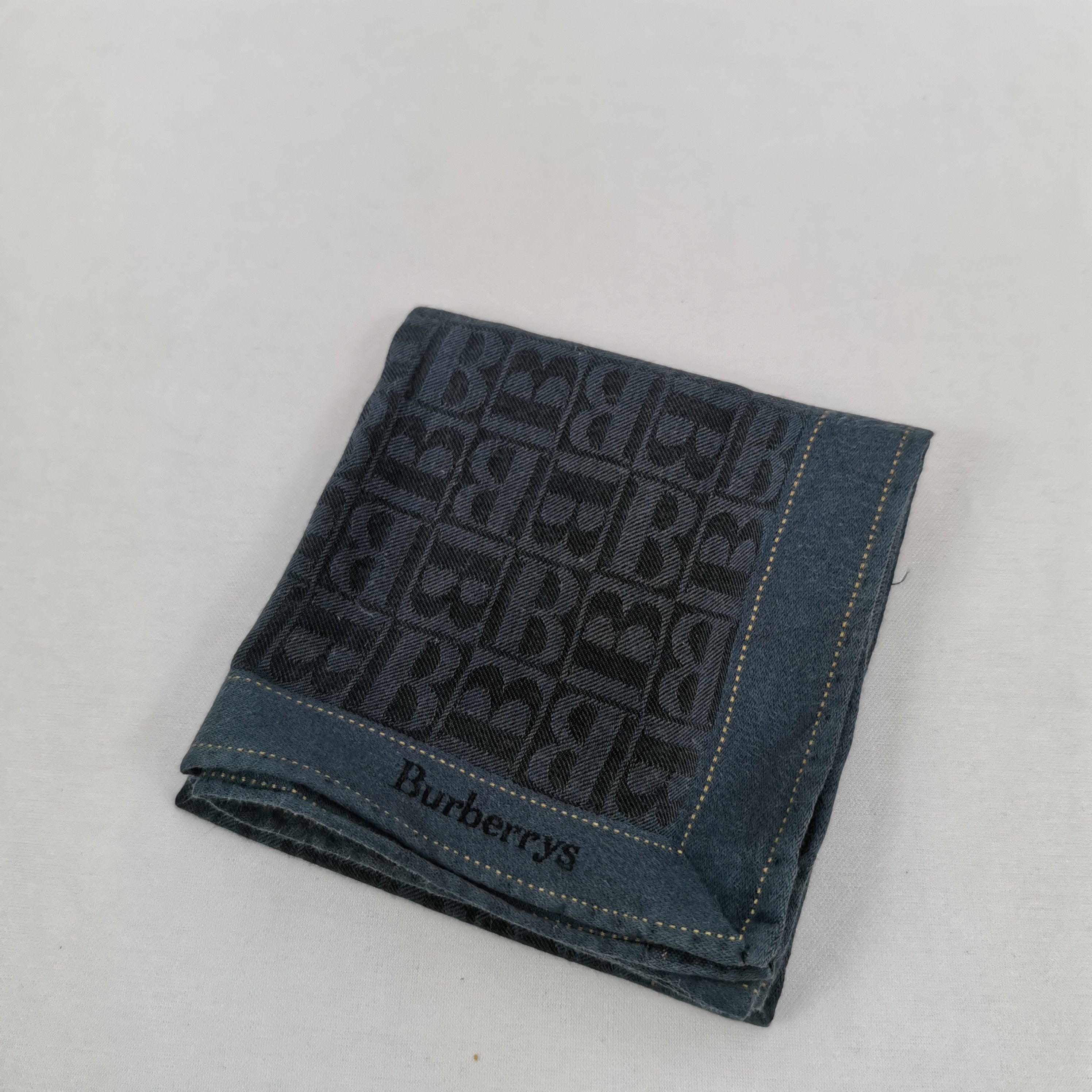 Burberry Vintage Burberry Handkerchief Neckerchief Bandana Size ONE SIZE - 4 Thumbnail