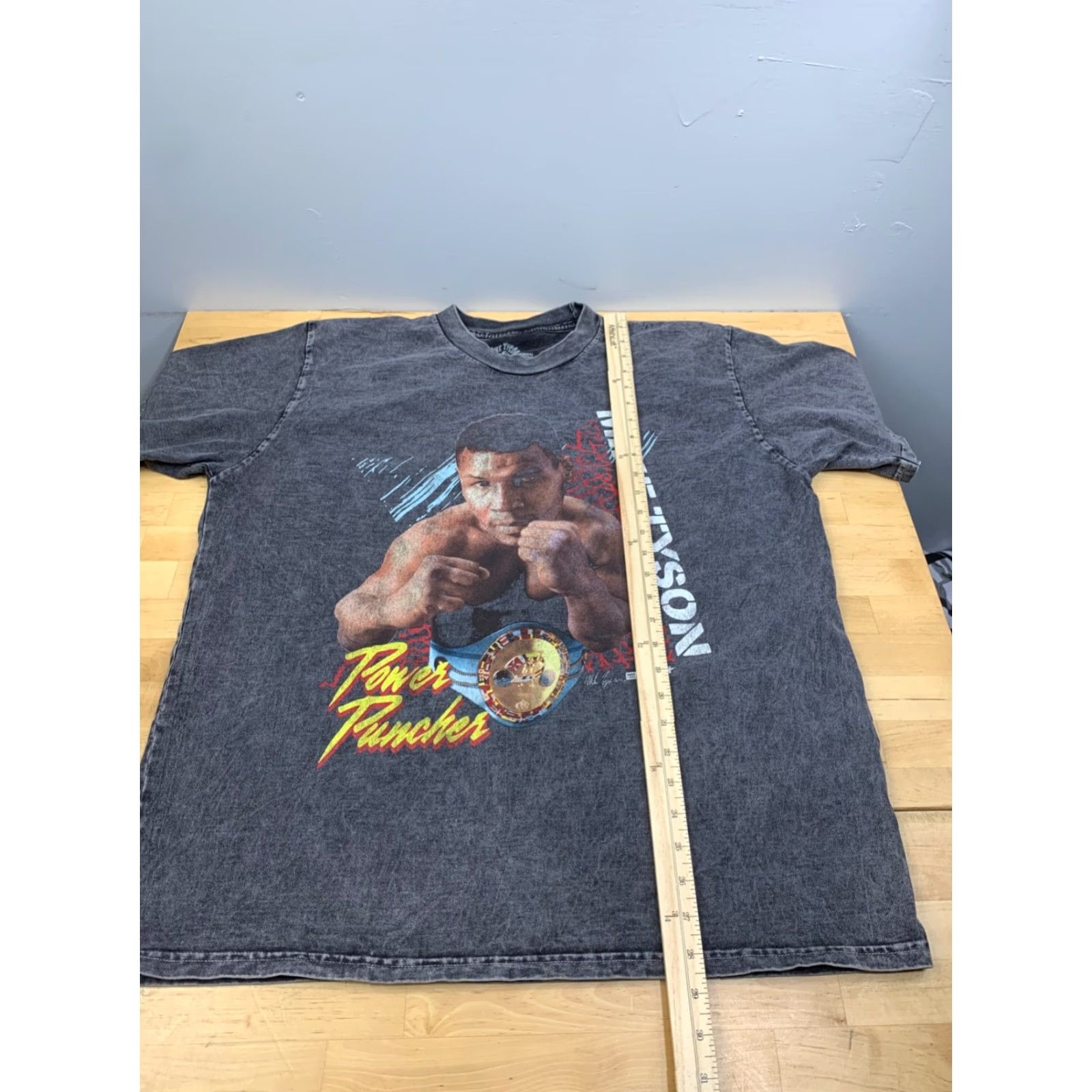 Vintage Mike Tyson Power Puncher Collection Shirt Mens L Black Retro Vintage Boxy 12196 Size US L / EU 52-54 / 3 - 5 Thumbnail