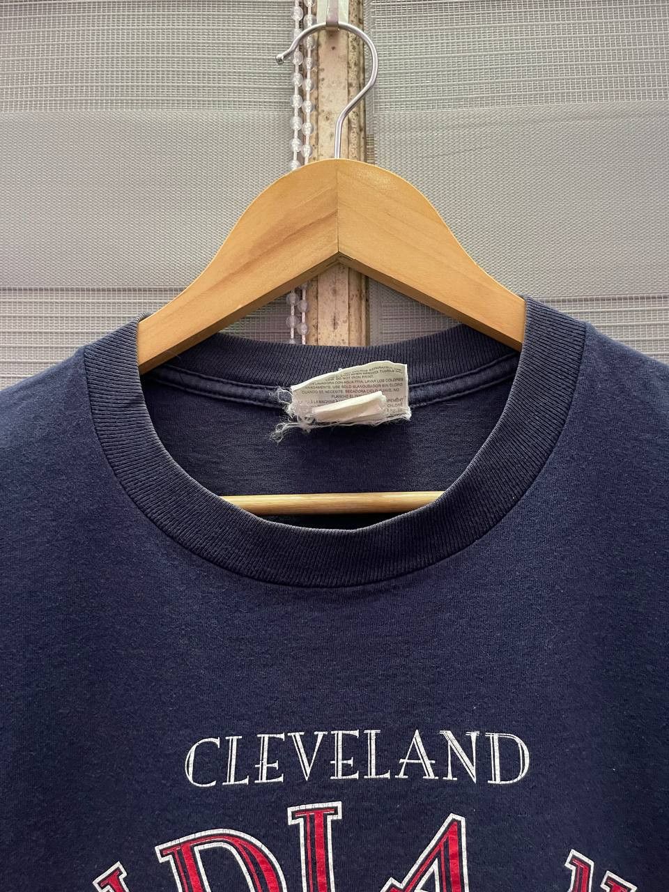 Chalk Line VTG 90s MLB Cleveland Indians American League Tees Size US L / EU 52-54 / 3 - 4 Thumbnail