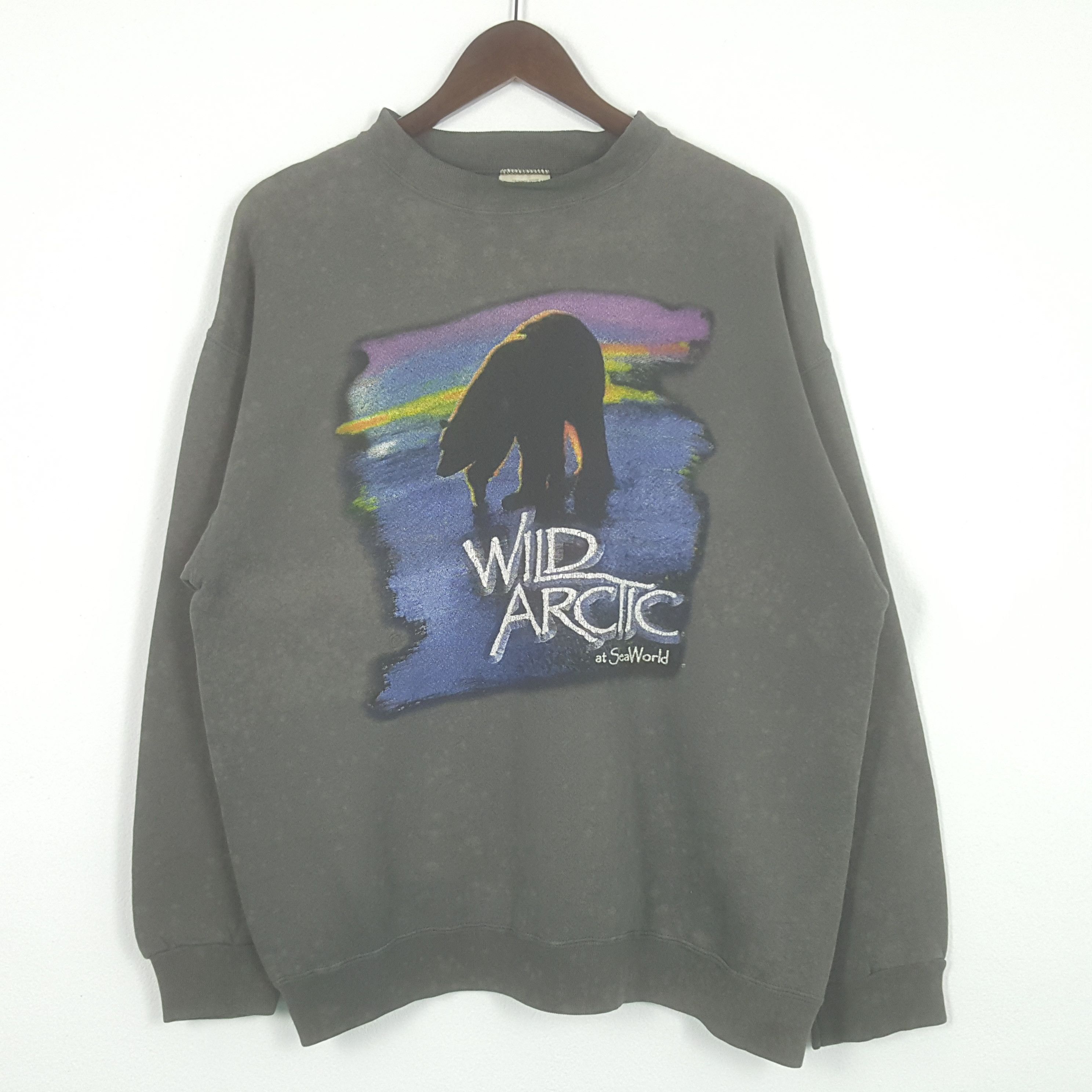 Vintage Wild Arctic at Sea World Sweatshirt