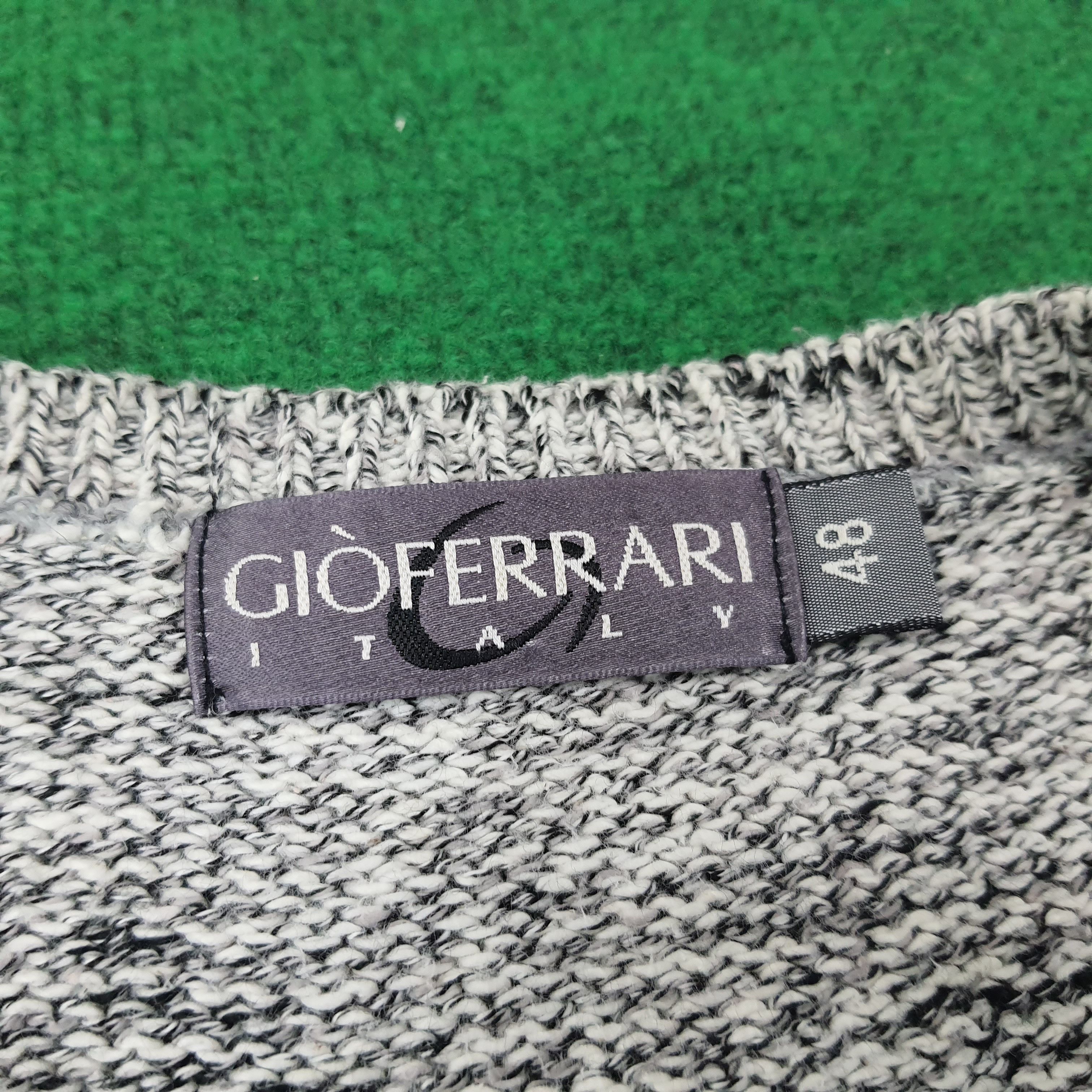 Vintage Vintage Gioferrari Custom Logo Knitted Sweatshirts C230N2 Size US L / EU 52-54 / 3 - 5 Thumbnail