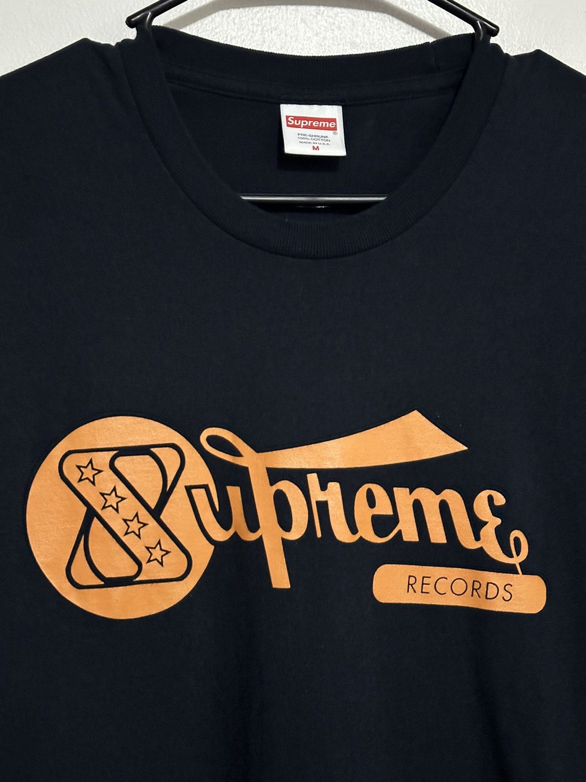 Supreme Supreme Records Tee Size US M / EU 48-50 / 2 - 2 Thumbnail