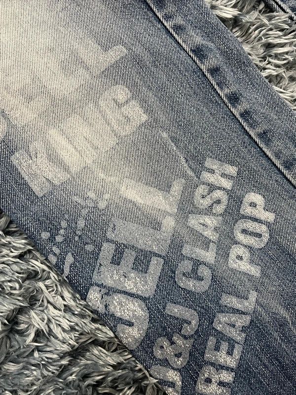 Japanese Brand Layered Distressed Denim Y2K Size US 29 - 9 Thumbnail