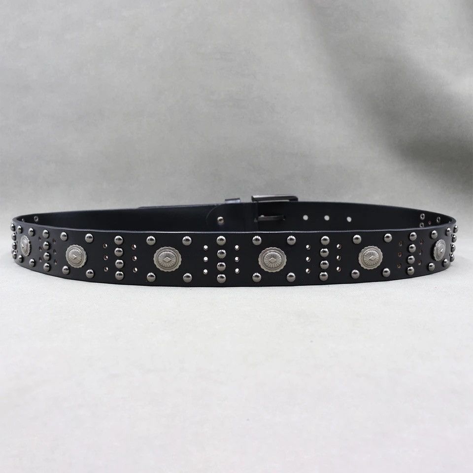 Other Rivets Decorated Hollowing Belt Size ONE SIZE - 5 Thumbnail