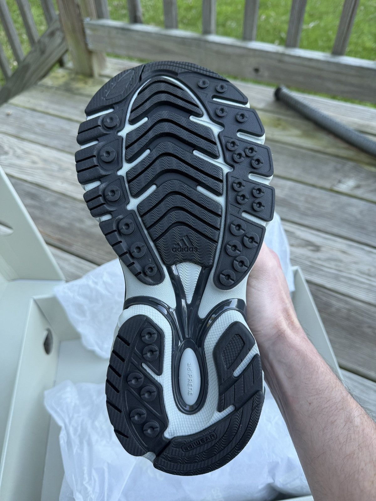 Adidas × Pharrell Size 11.5 Adistar jellyfish (grey)Exclusive Packaging Size US 11.5 / EU 44-45 - 9 Thumbnail