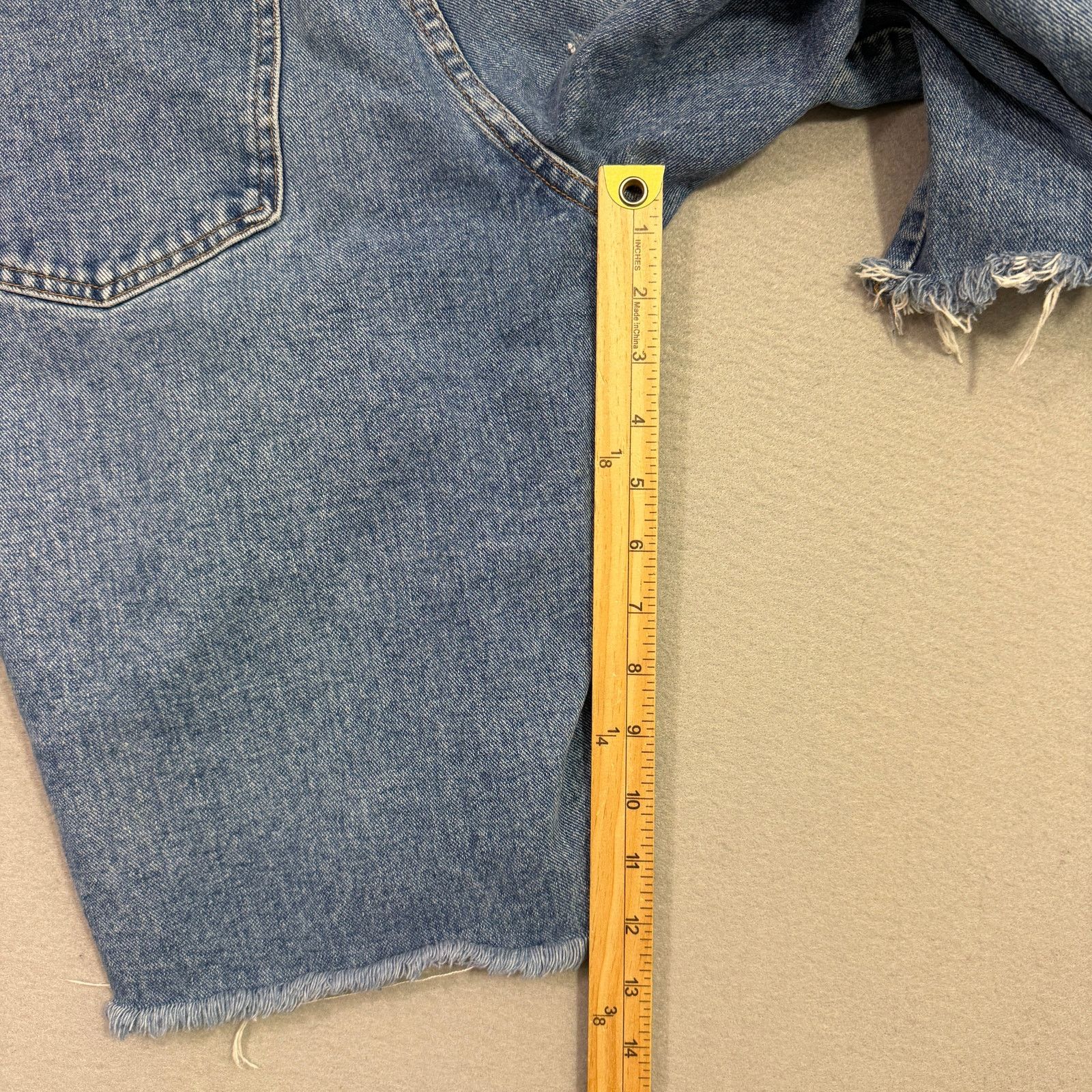 Marithe + Francois Girbaud Vintage Marithe Francois Girbaud Jean Shorts 31 12" Inseam Size US 31 - 12 Thumbnail