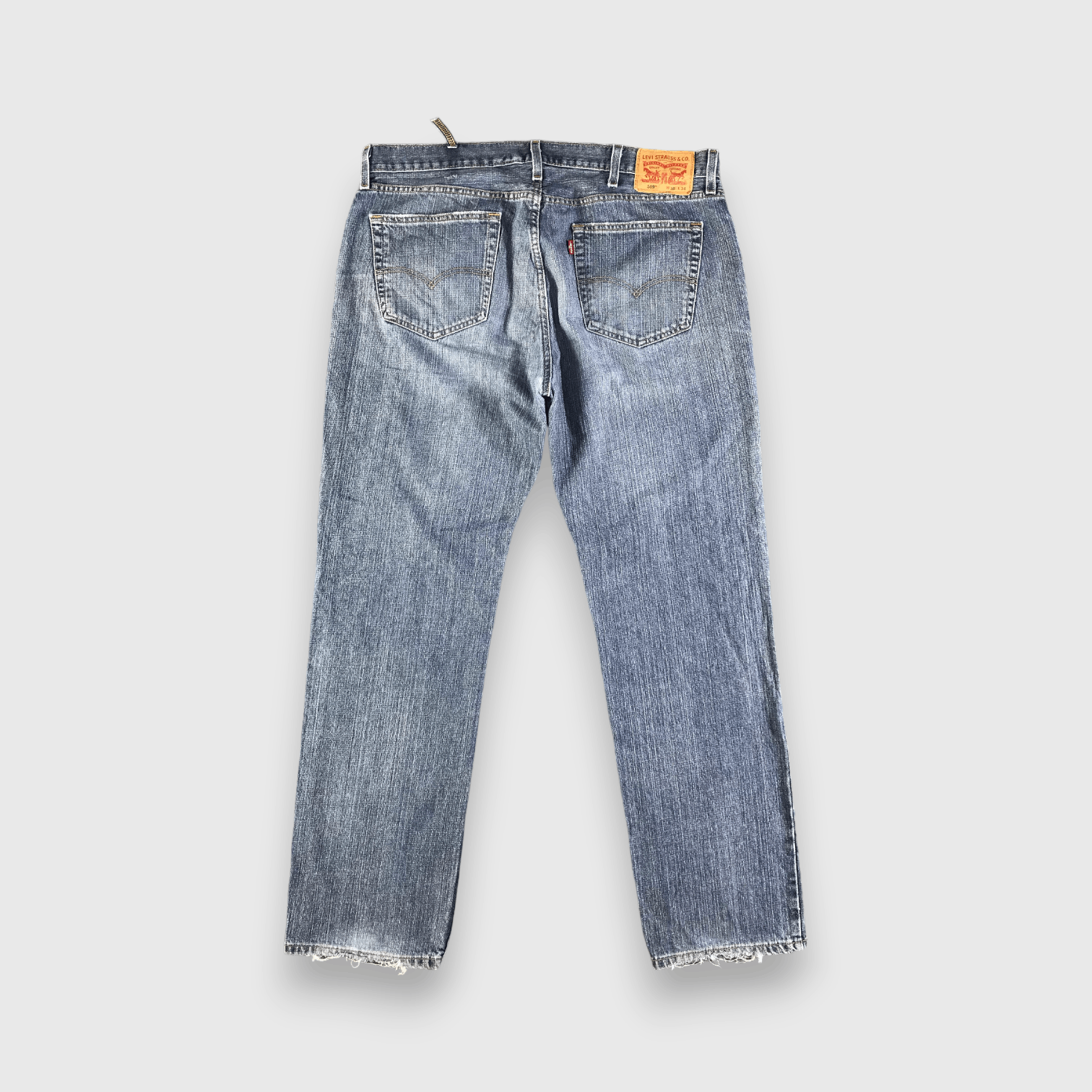 Levi's Vintage Blue Wash Levis 559 Jeans-J3393 Size US 40 / EU 56 - 2 Thumbnail