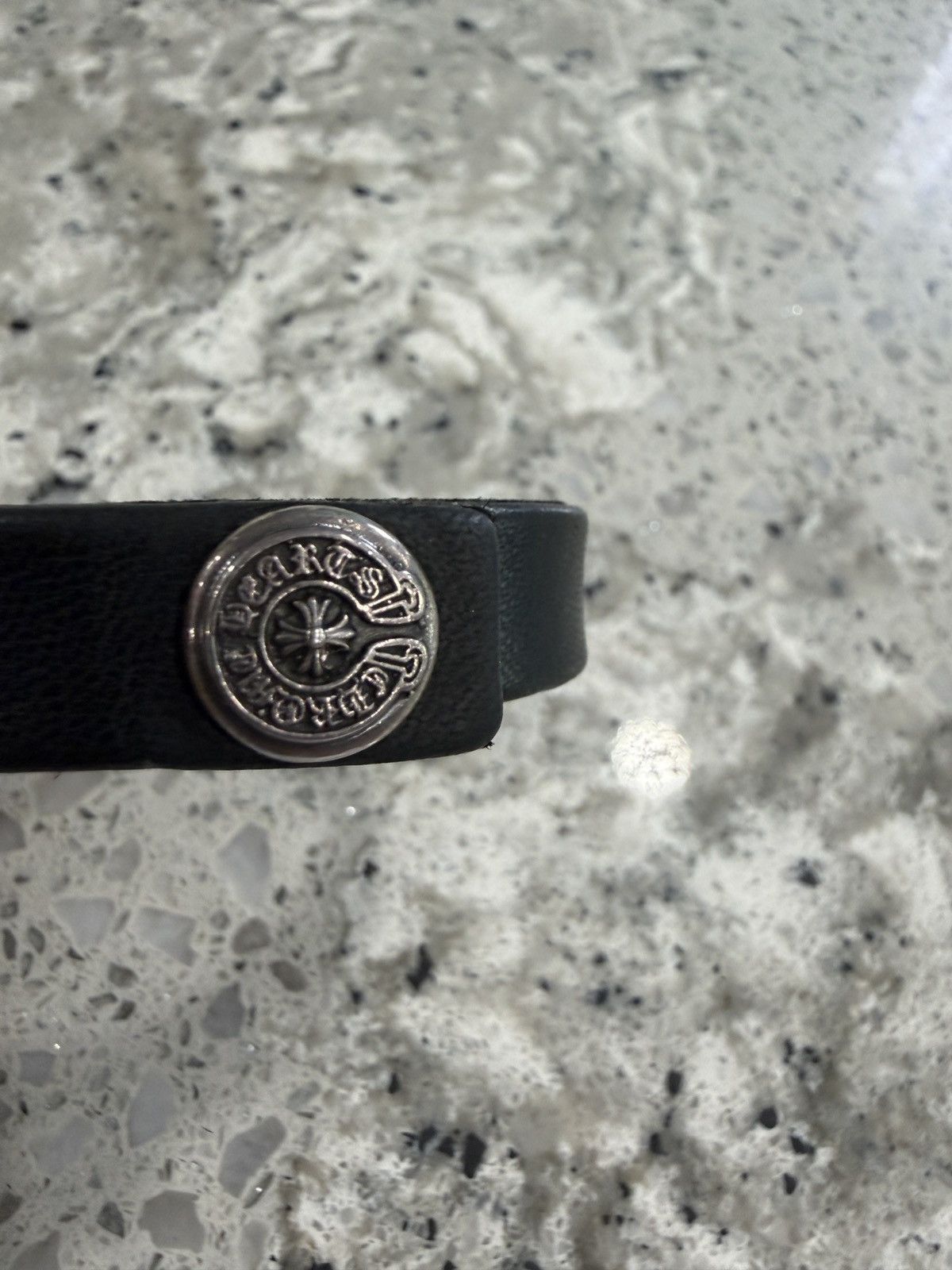 Chrome Hearts Chrome Hearts Spike Leather Bracelet Size ONE SIZE - 7 Thumbnail