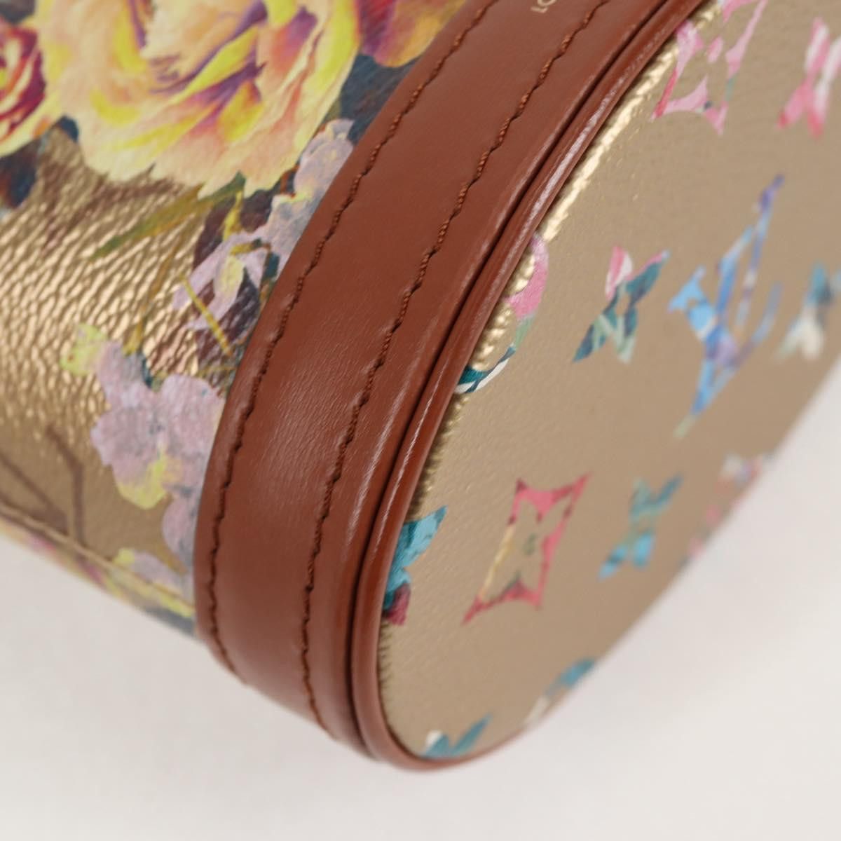 Louis Vuitton LOUIS VUITTON LV Garden Nano Bucket Shoulder Bag Beige Size ONE SIZE - 9 Thumbnail