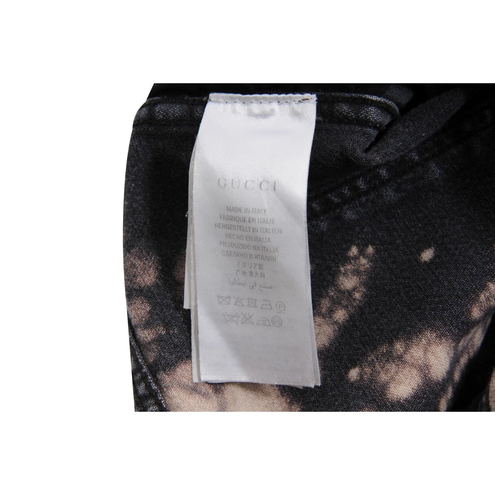 Gucci Bleached Acid Wash Grey Denim Jeans Size US 34 / EU 50 - 10 Thumbnail