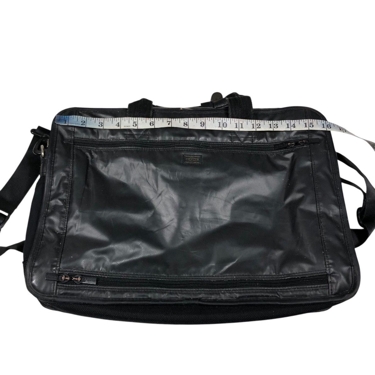Japanese Brand 📌Vintage Rich Black Massenger Bag Porter Made in Japan Size ONE SIZE - 11 Thumbnail
