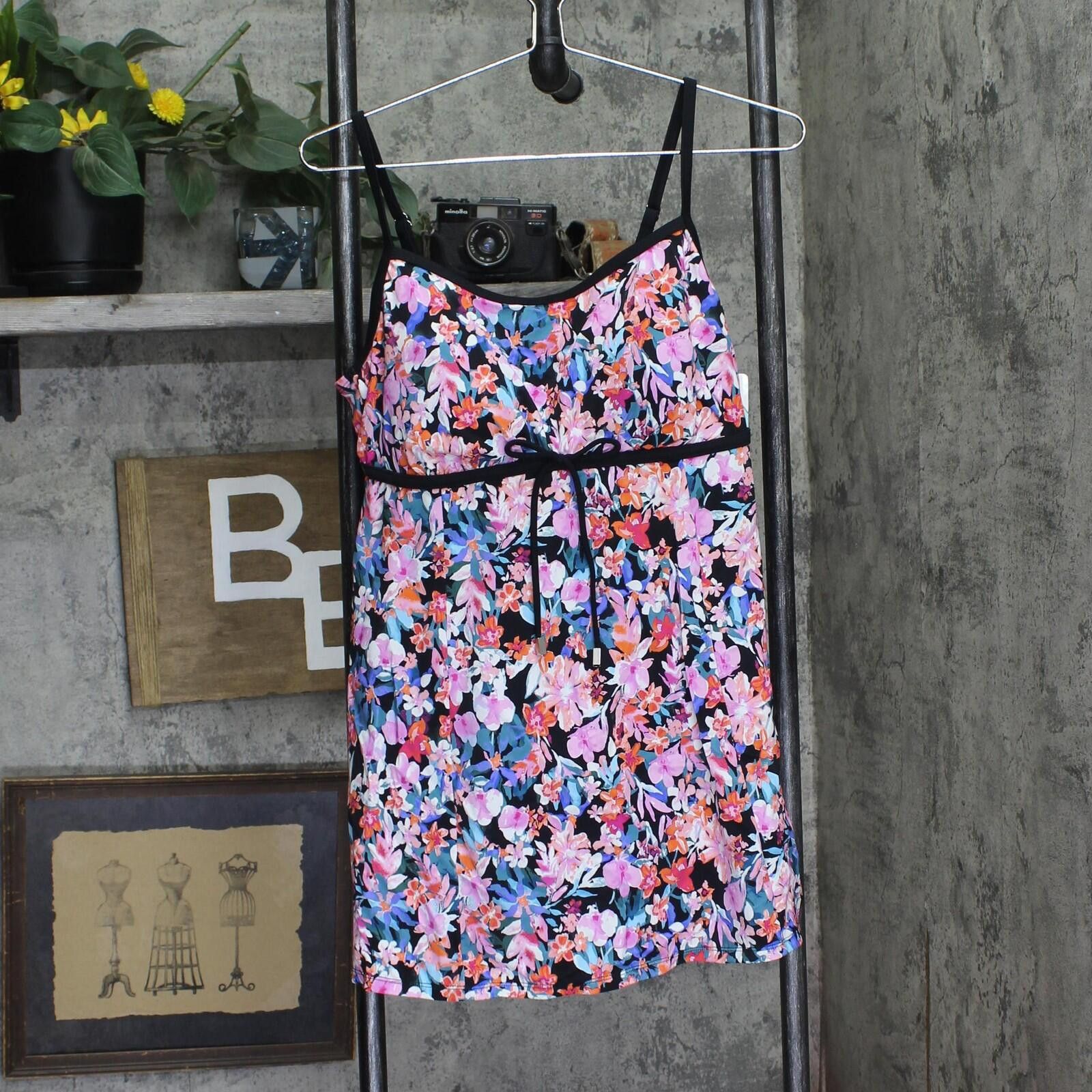Other Nwt Swim Solutions Swimdress One Piece 806837 Pink Multi 14 Size ONE SIZE - 1 Thumbnail