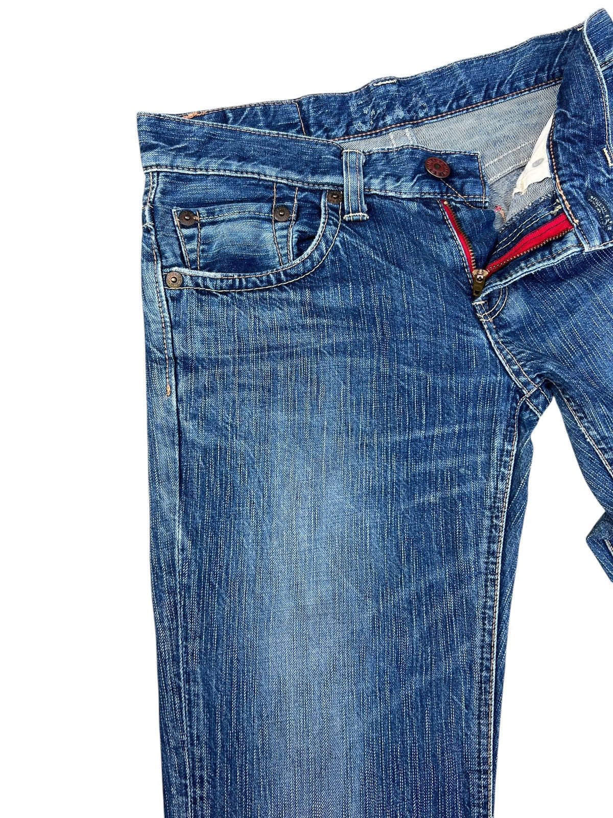 Edwin Vintage Y2K Edwin Made in Japan 503 Faded Denim Flare Jeans Size US 29 - 6 Thumbnail