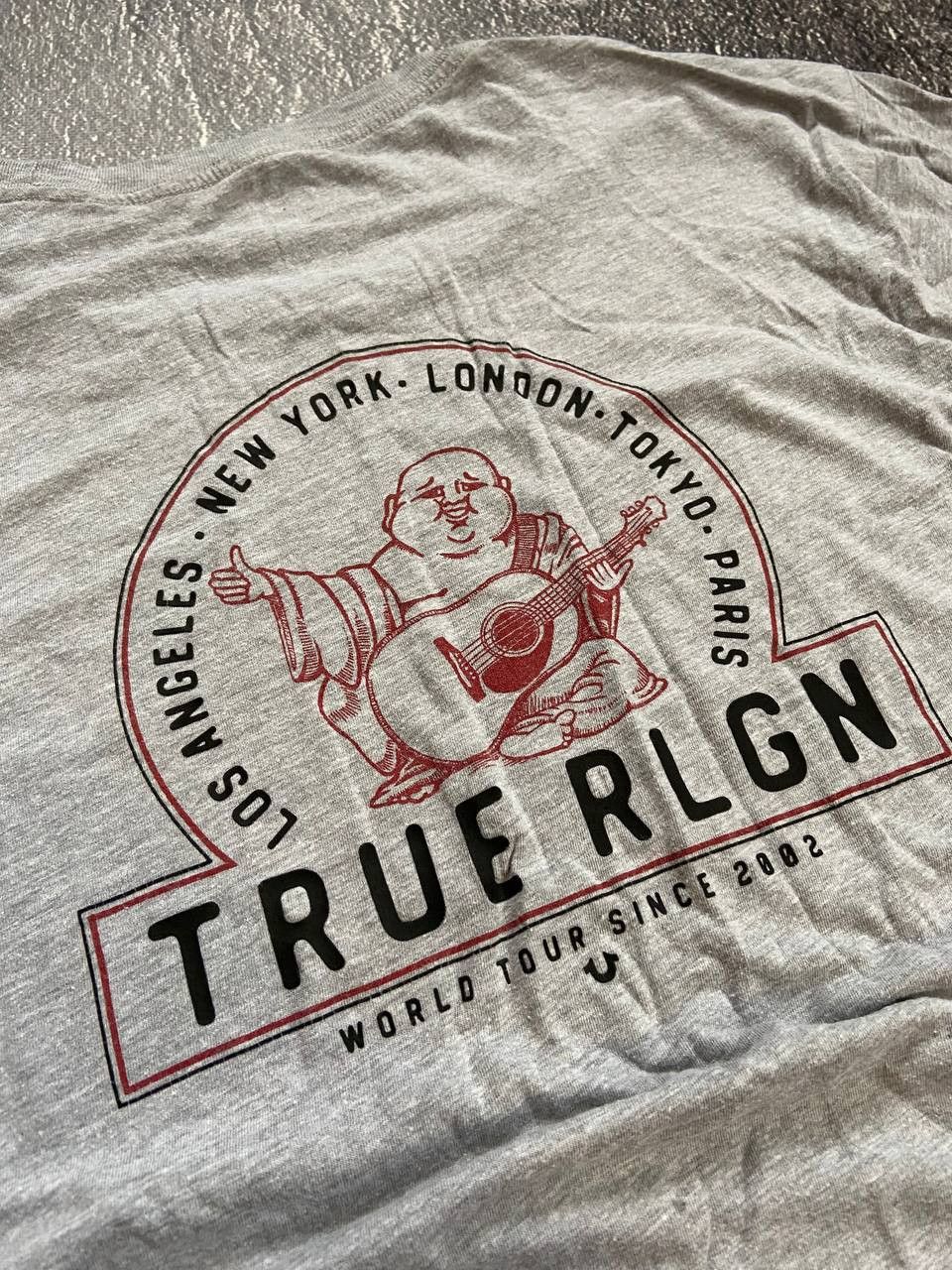 Band Tees True Religion worlt tour big print t shirt Size US XL / EU 56 / 4 - 2 Thumbnail