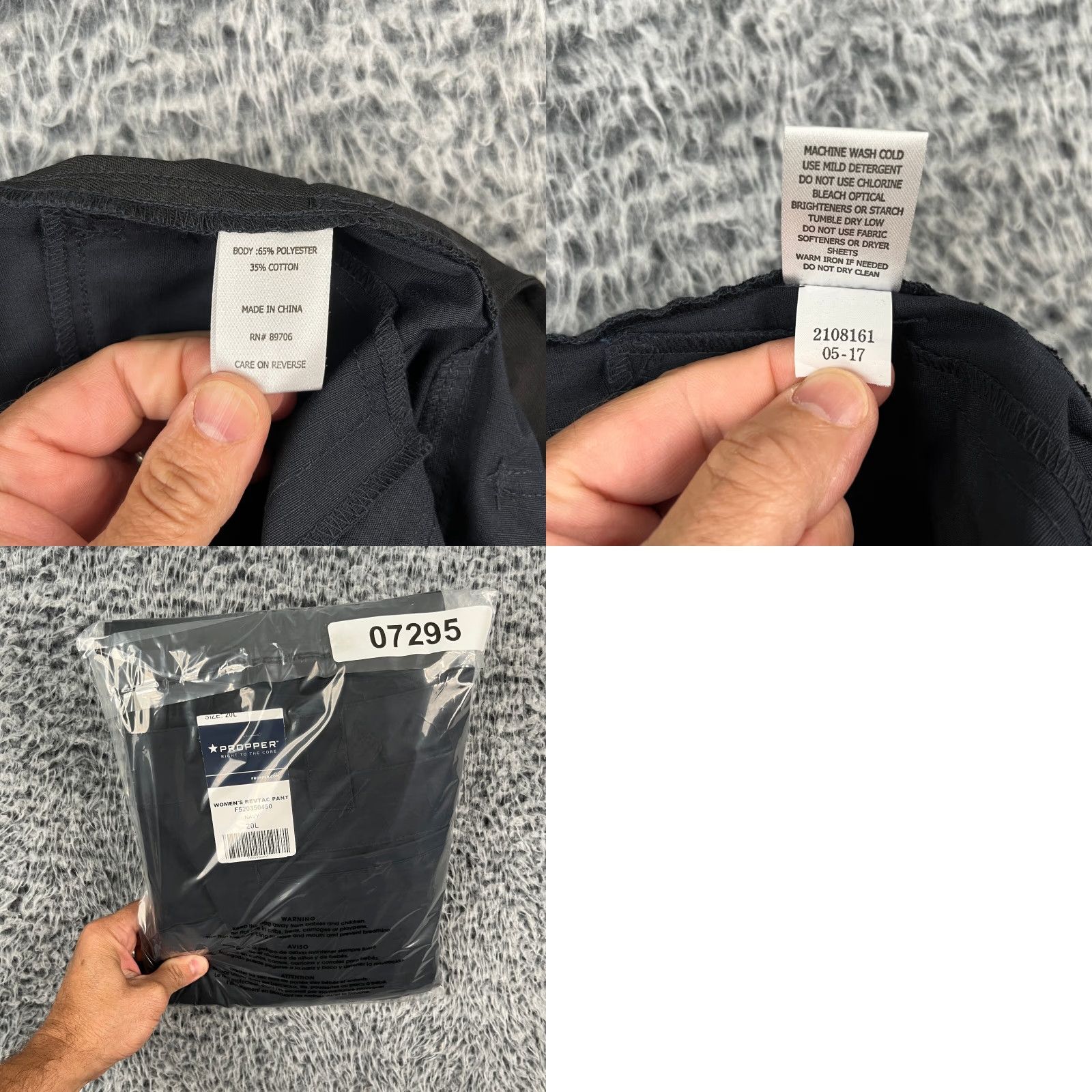 Propper Propper LAPD Navy RevTac Pant Womens 20 Cargo Pants Size 42" / US 20 - 10 Thumbnail
