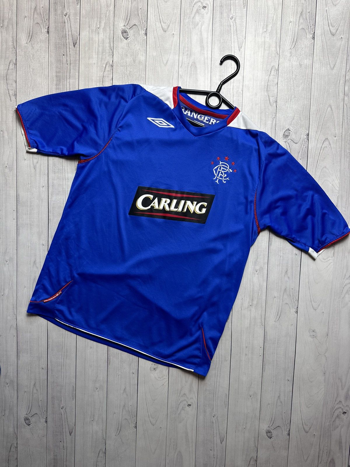 Football Shirts Rangers Carling Shirt Vintage Umbro Rangers Soccer