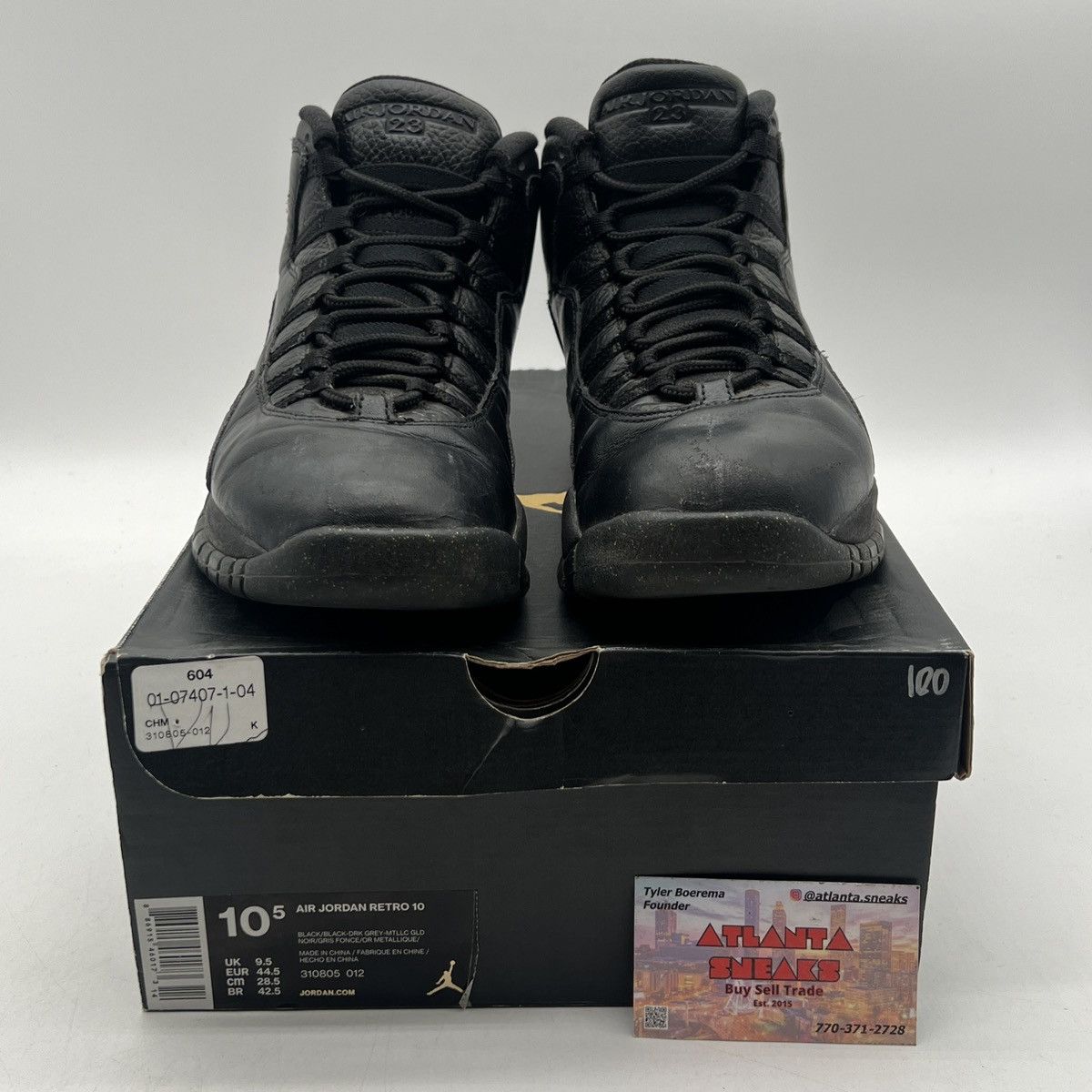 Jordan Brand Air Jordan 10 NYC Size US 10.5 / EU 43-44 - 2 Thumbnail