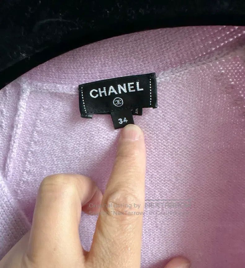 Chanel Chanel 22B taro purple cardigan dress Size XXS / US 00 / IT 34 - 6 Thumbnail