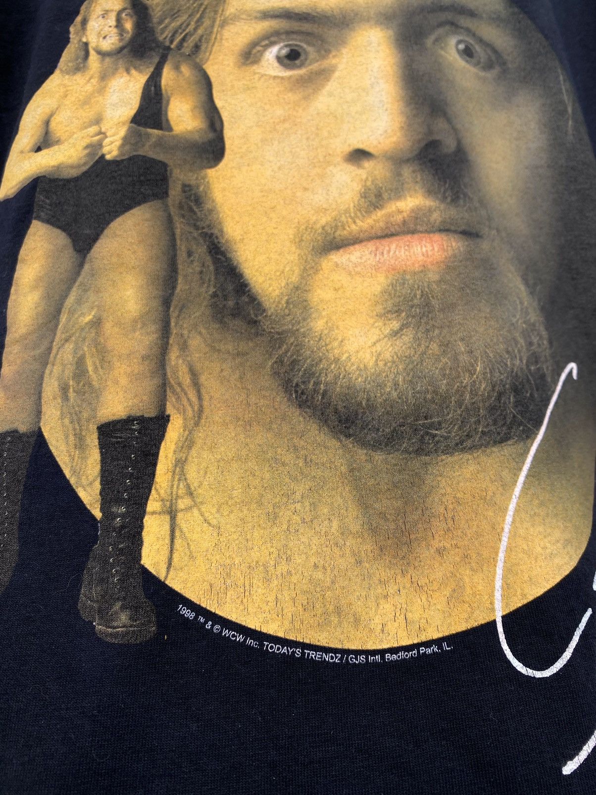 Giant × Vintage × WCW/nWo Vintage Big Show Giant Wcw/Nwo Today’s Trendz © 1998 Size US XL / EU 56 / 4 - 6 Thumbnail