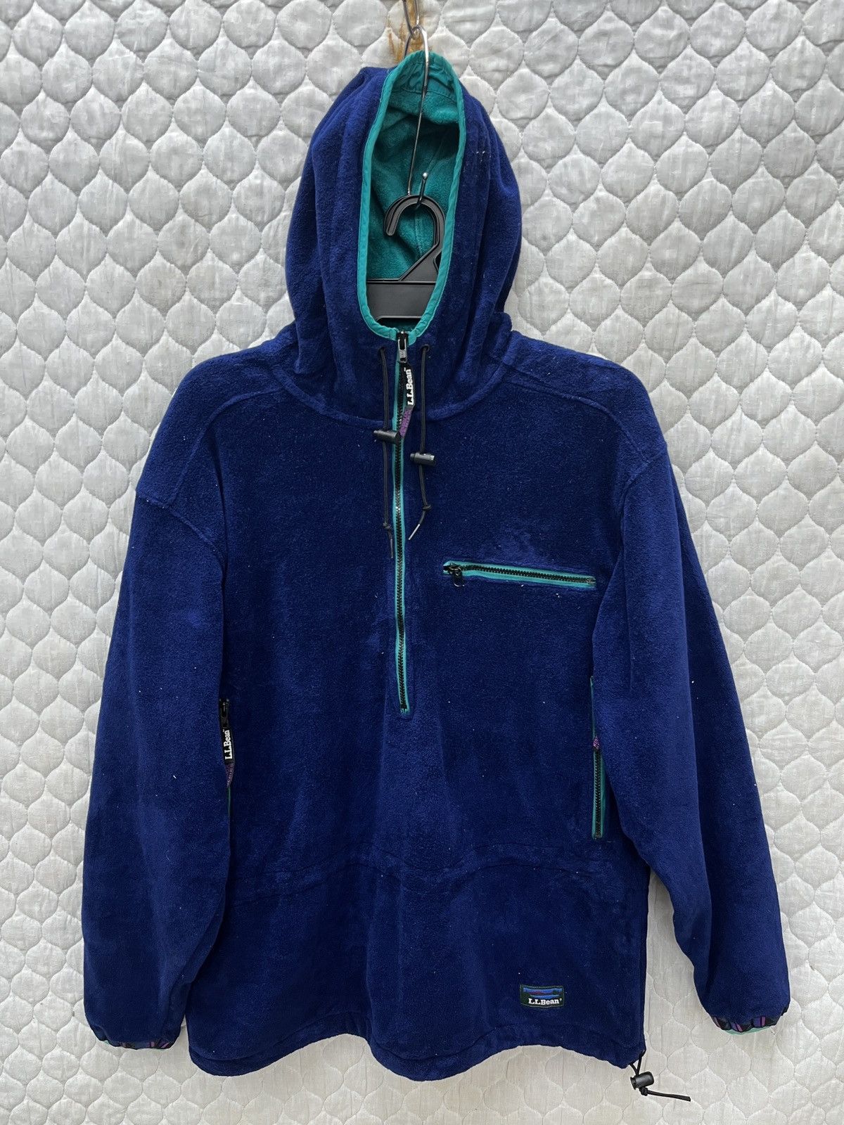 L.L. Bean × Vintage 🔥🔥🔥STEALS VTG LL BEAN WINDBLOC SERIES HOODIE PULLOVER Size US M / EU 48-50 / 2 - 2 Thumbnail