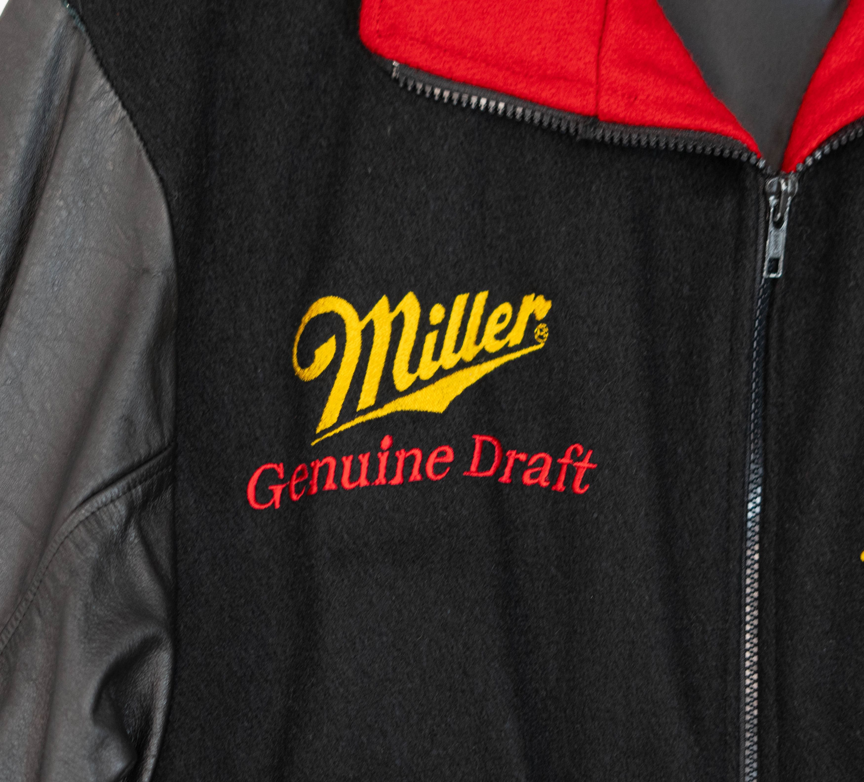 NASCAR × Vintage Vintage NASCAR Rusty Wallace Leather Jacket Men Size M Size US M / EU 48-50 / 2 - 5 Thumbnail