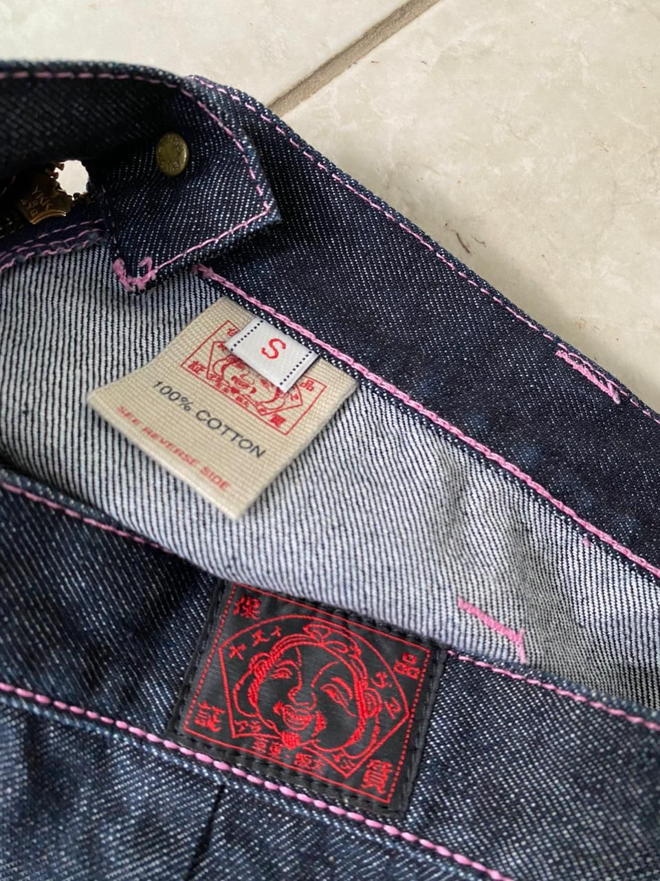 Evisu Vintage Evisu Embroided Pink Seagull (RARE) Size 28" / US 6 / IT 42 - 9 Thumbnail