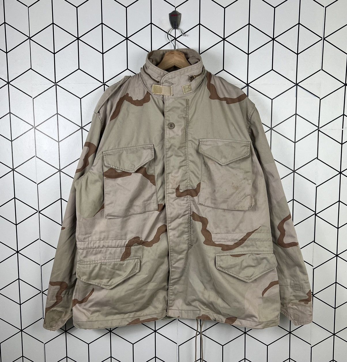 80s Alpha Industries M65 Desert Camouflage Jacket