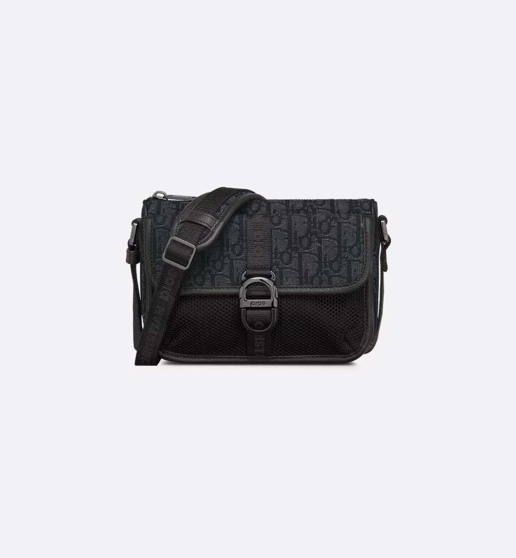 Mini Dior 8 Bag With Strap 1Eipo312Yky_H03E in Black, Men's