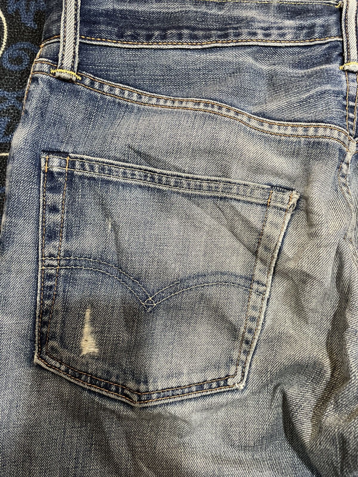Levi's × Levi's Vintage Clothing Vintage Levi’s 502 Ripped Distressed Denim Size US 32 / EU 48 - 7 Thumbnail