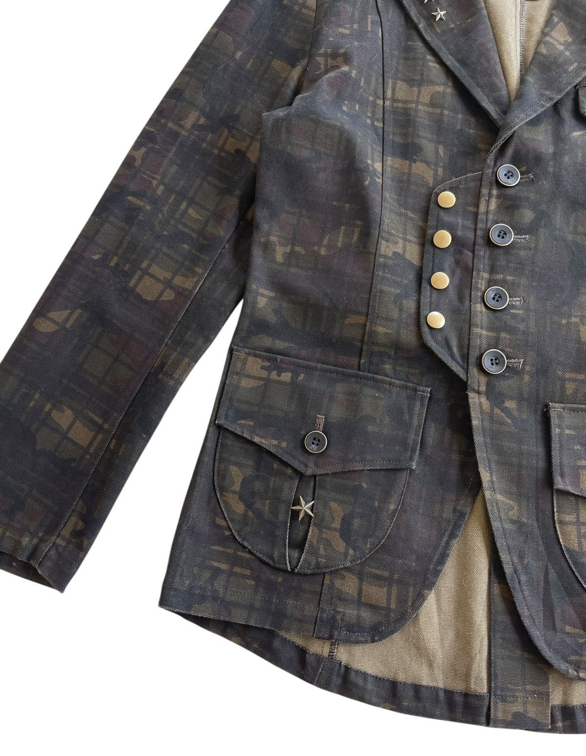 Japanese Brand Black Peace Now For Men Camouflag Chore Jacket Size US S / EU 44-46 / 1 - 7 Thumbnail