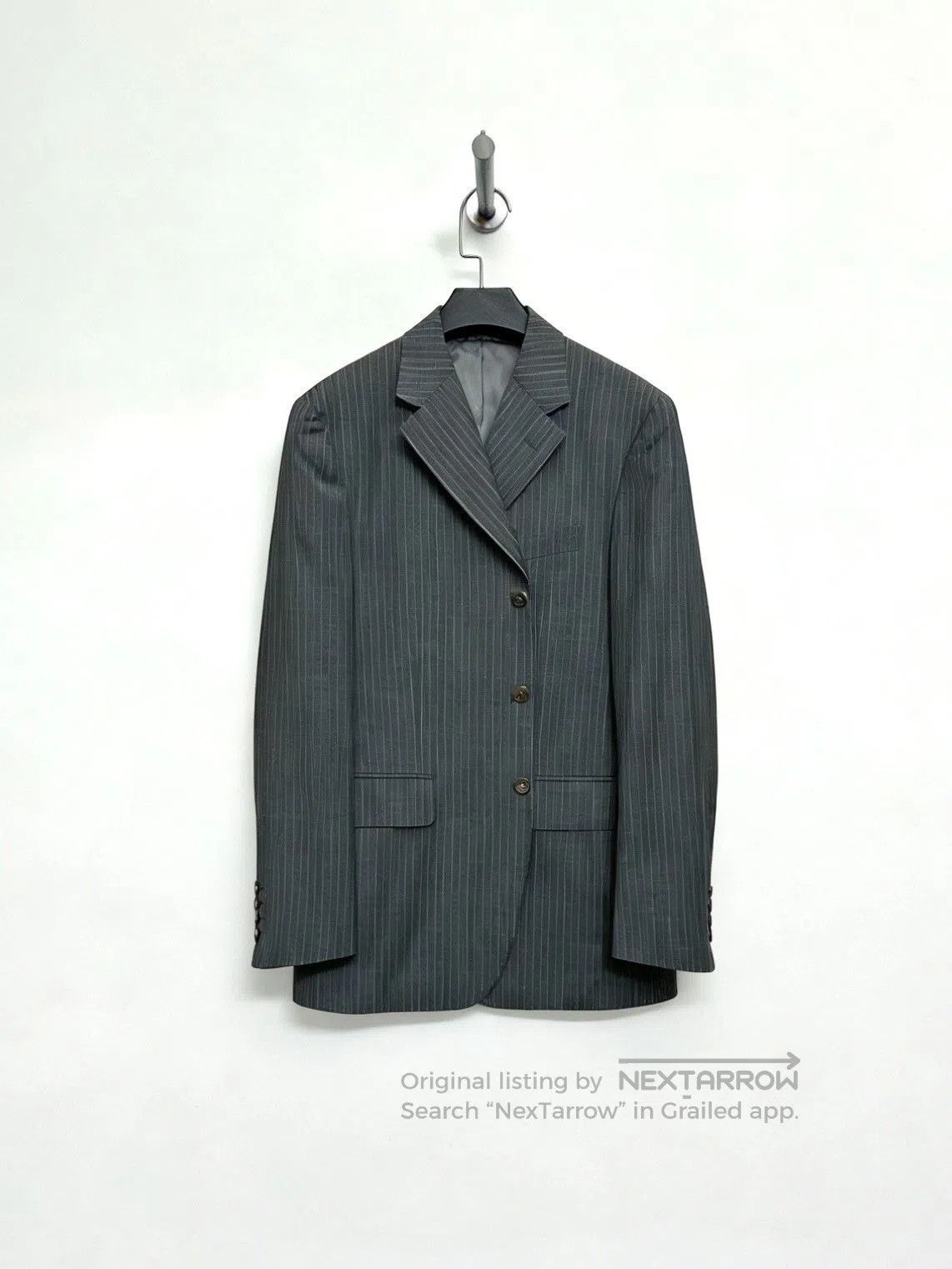 Paul Smith Paul Smith Loro Piana Striped Suit Jacket. Size US M / EU 48-50 / 2 - 1 Thumbnail