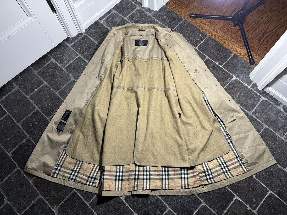 Oleg Cassini Vintage Trench Coat Long Duster Belted Utility Designer 80s Size US M / EU 48-50 / 2 - 12 Thumbnail