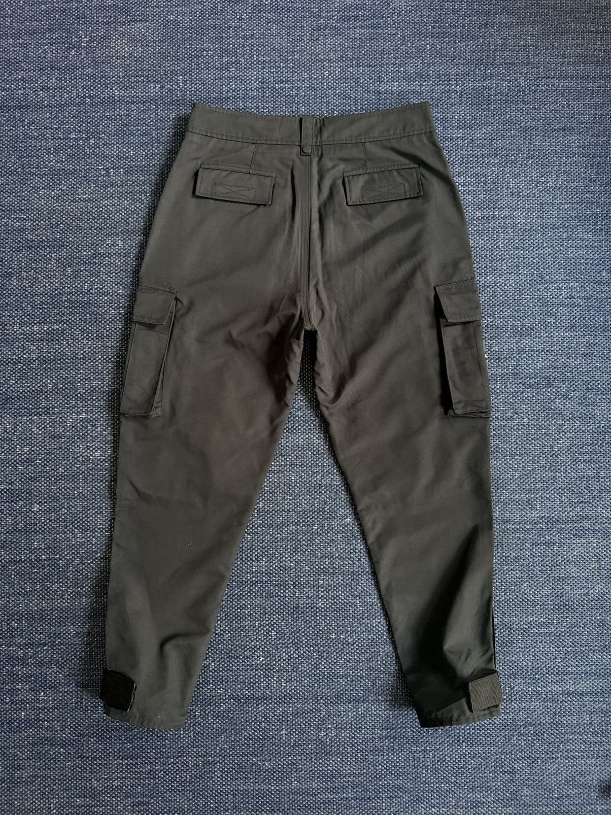 Dior FW21 Black Nylon Buckle Cargo Pants Size US 32 / EU 48 - 7 Thumbnail