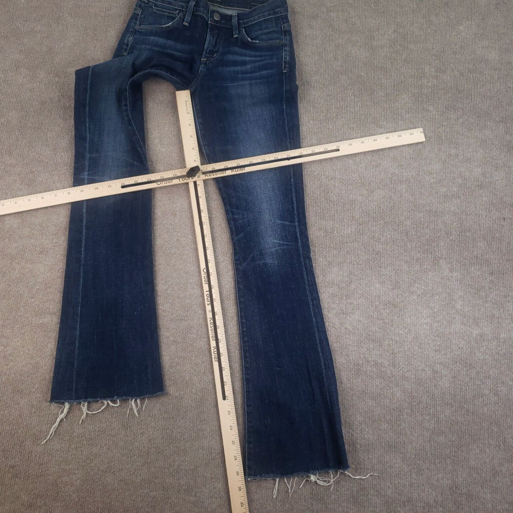 Citizens Of Humanity Citizens of Humanity Jeans Teen Size 24 Blue Denim Slim Bootcut Stretch 5-Pocket USA Size 42" / US 20 - 2 Thumbnail