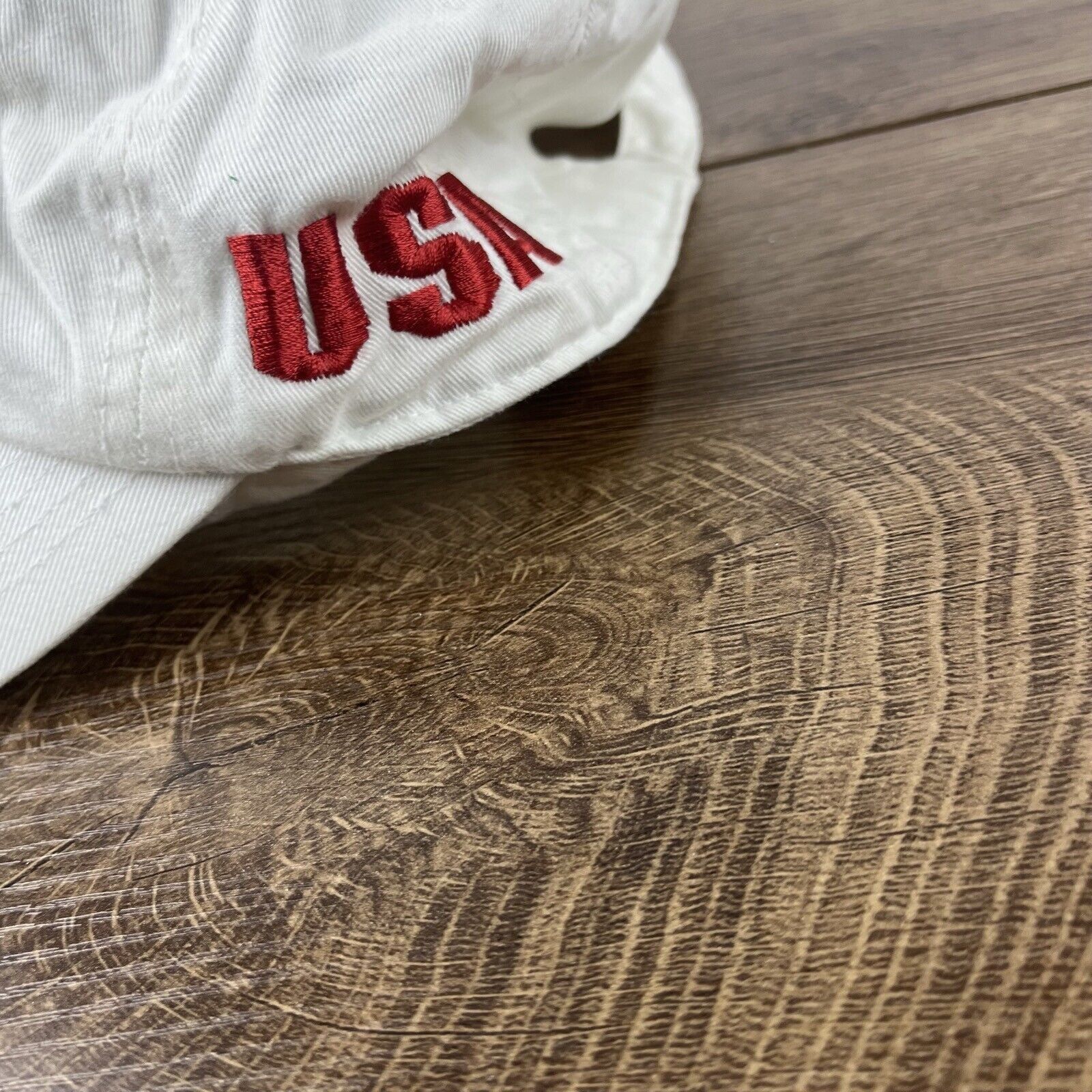 Other USA Flag Hat American Flag Adjustable Hat White Adjustable H Size ONE SIZE - 10 Thumbnail