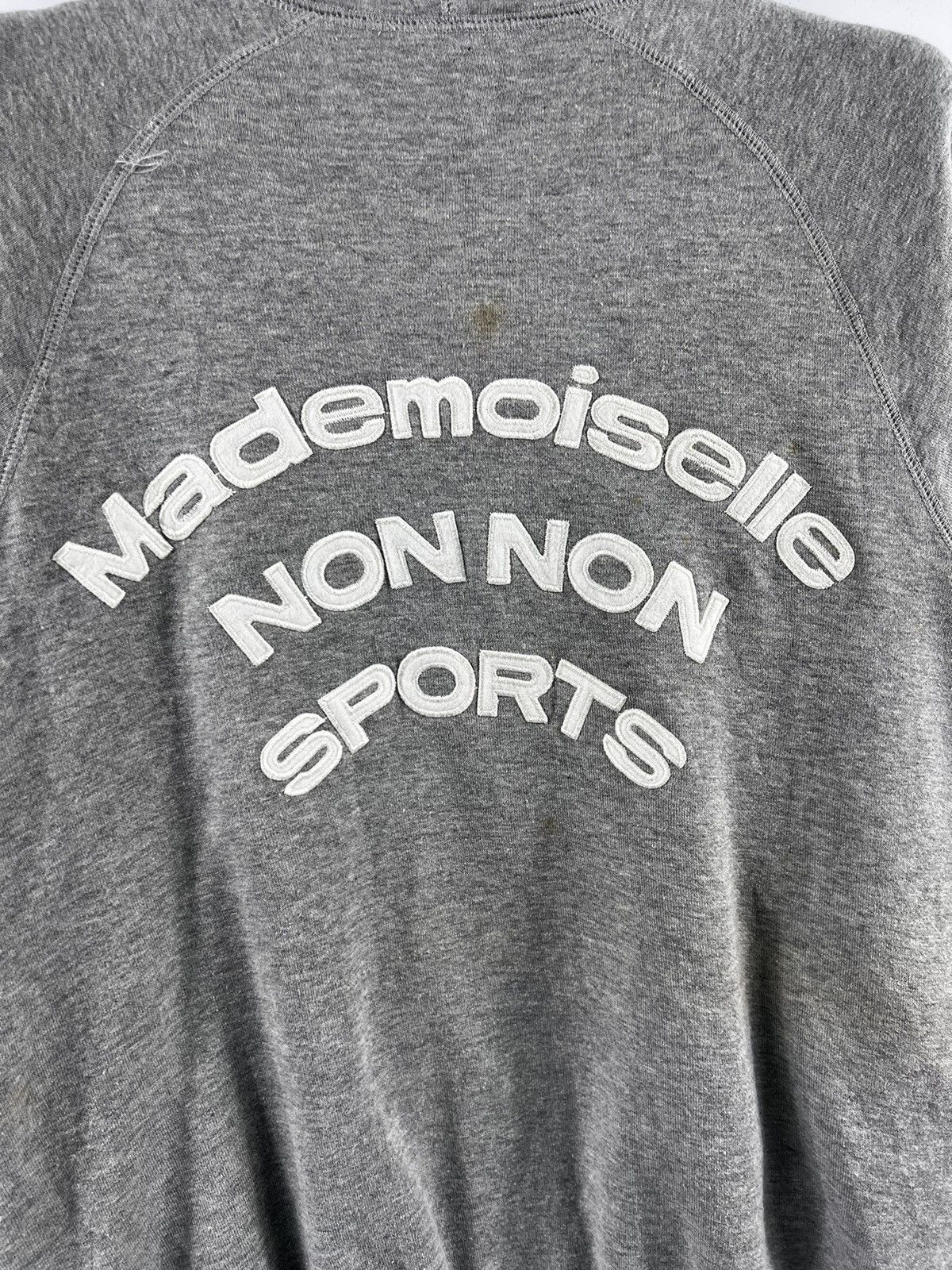 Japanese Brand 🔥 Mademoiselle Non Non Japanese hoodie zipper sweat Size US M / EU 48-50 / 2 - 11 Thumbnail