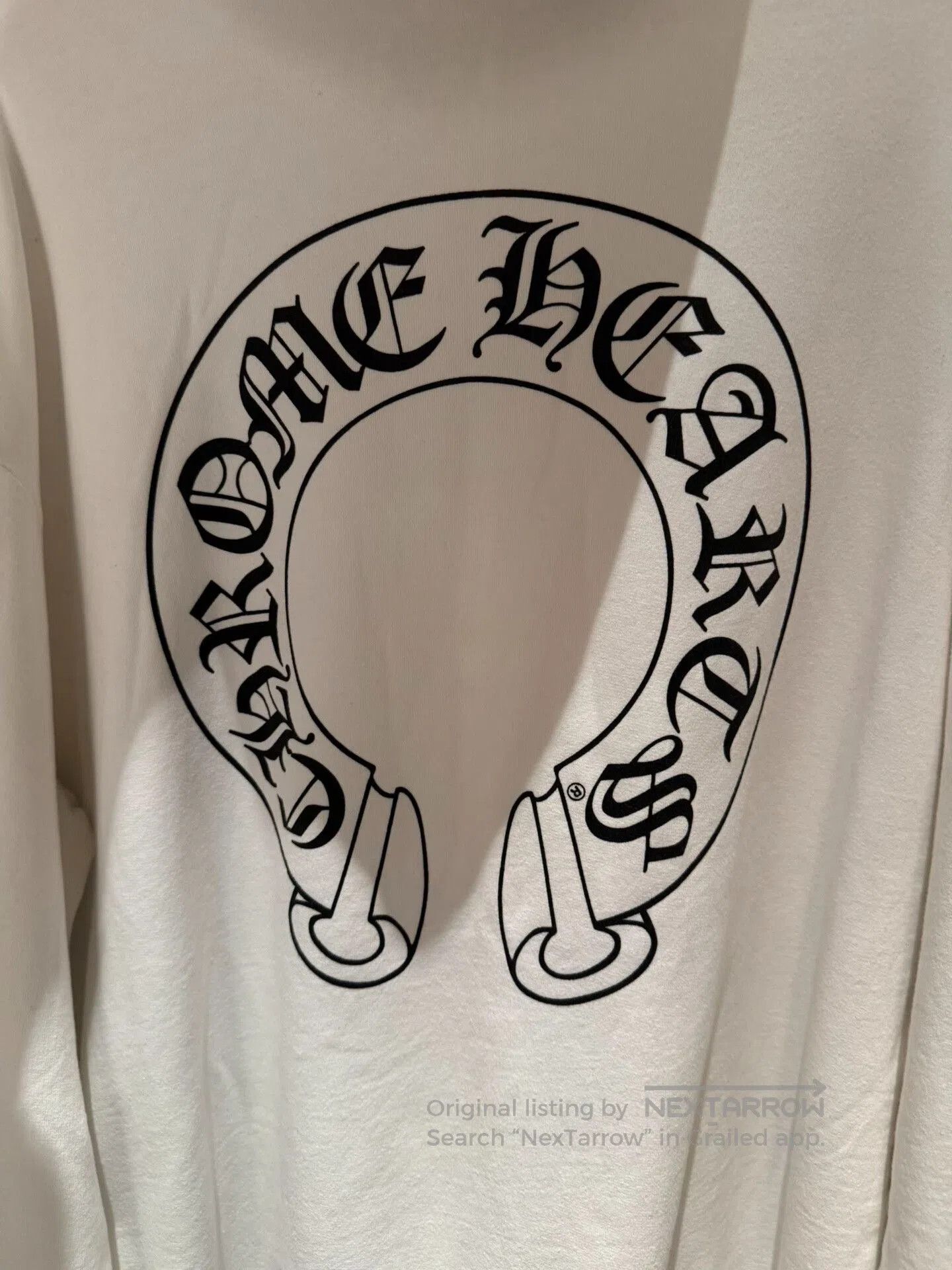 Chrome Hearts chrome hearts classic white sweatshirt with print. Size US XL / EU 56 / 4 - 3 Thumbnail