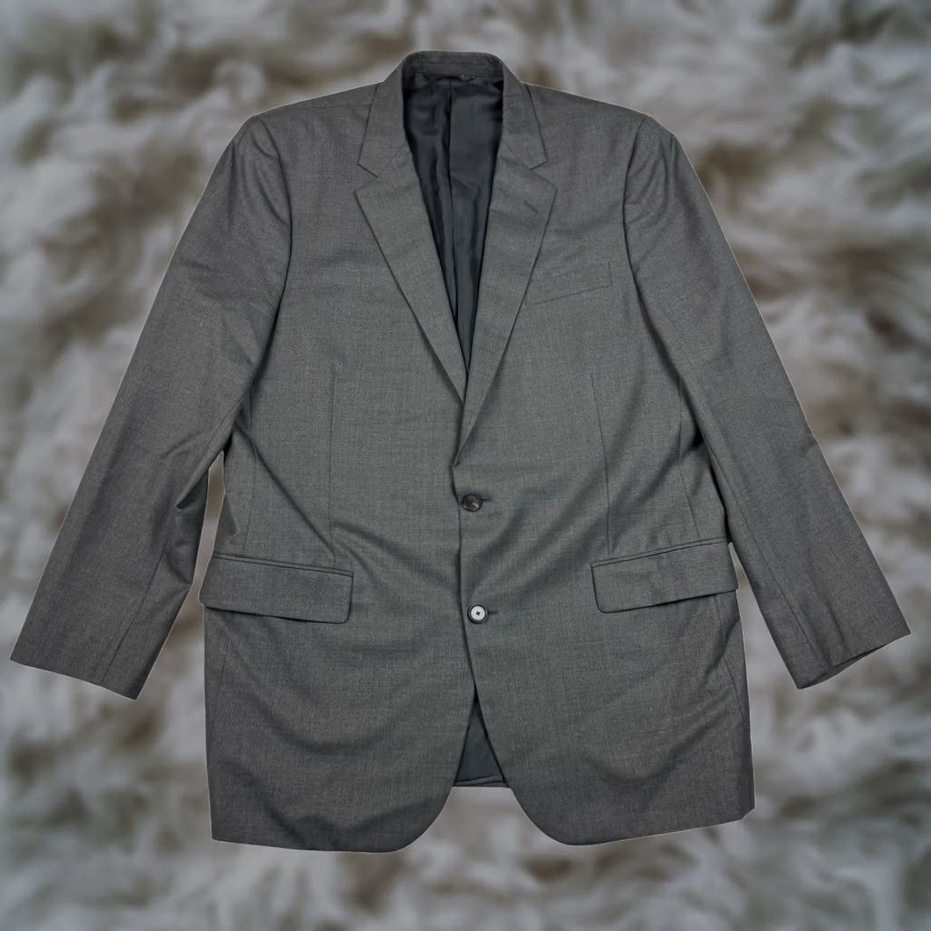 Brooks Brothers Brooks Brothers Golden Fleece Blazer Gray USA 46 XL 2-Button 100% Wool Men's Size 46R - 1 Thumbnail