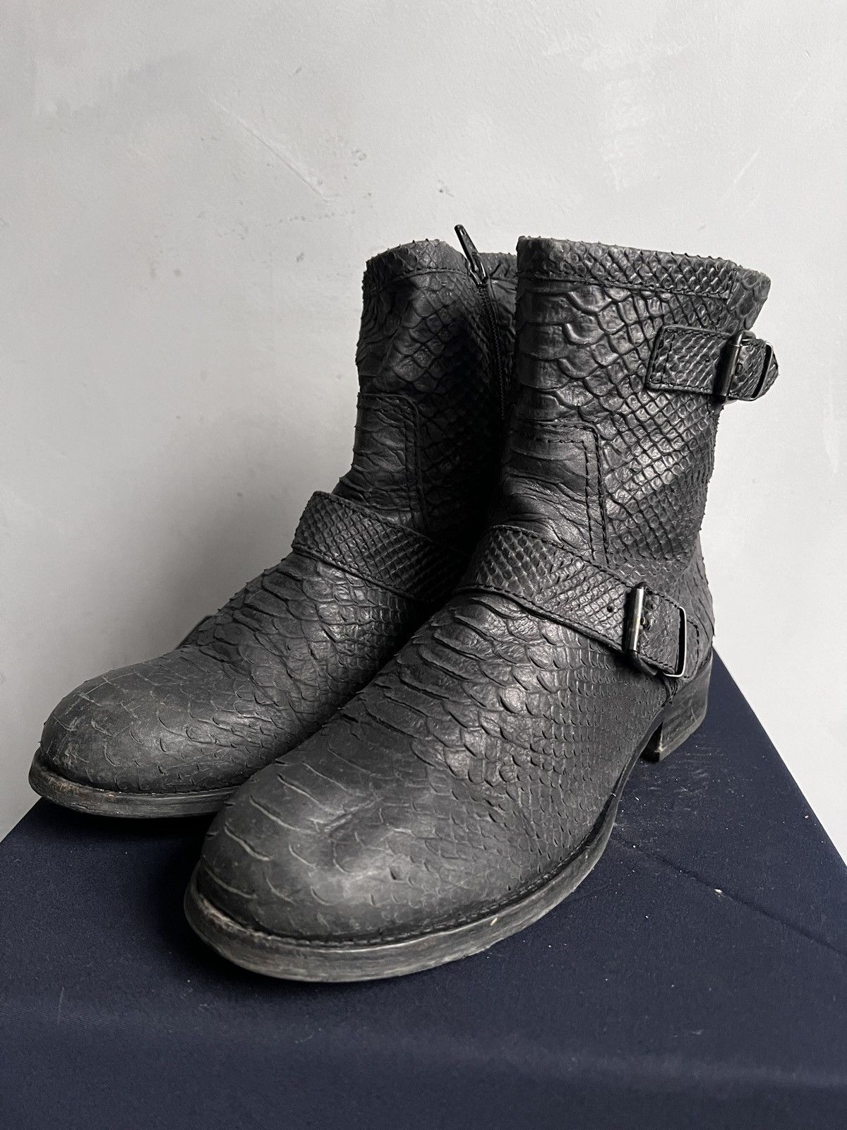 If Six Was Nine Avantgarde hype if six was nine style artisan leather boots Size US 7.5 / EU 40-41 - 7 Thumbnail