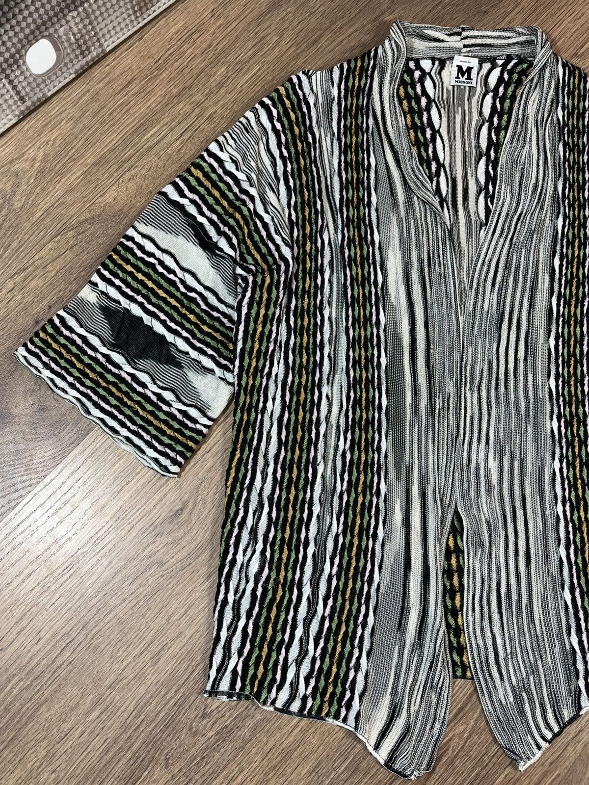Missoni × Vintage Missoni Multicoloured Cardigan Jacket Size M / US 6-8 / IT 42-44 - 2 Thumbnail