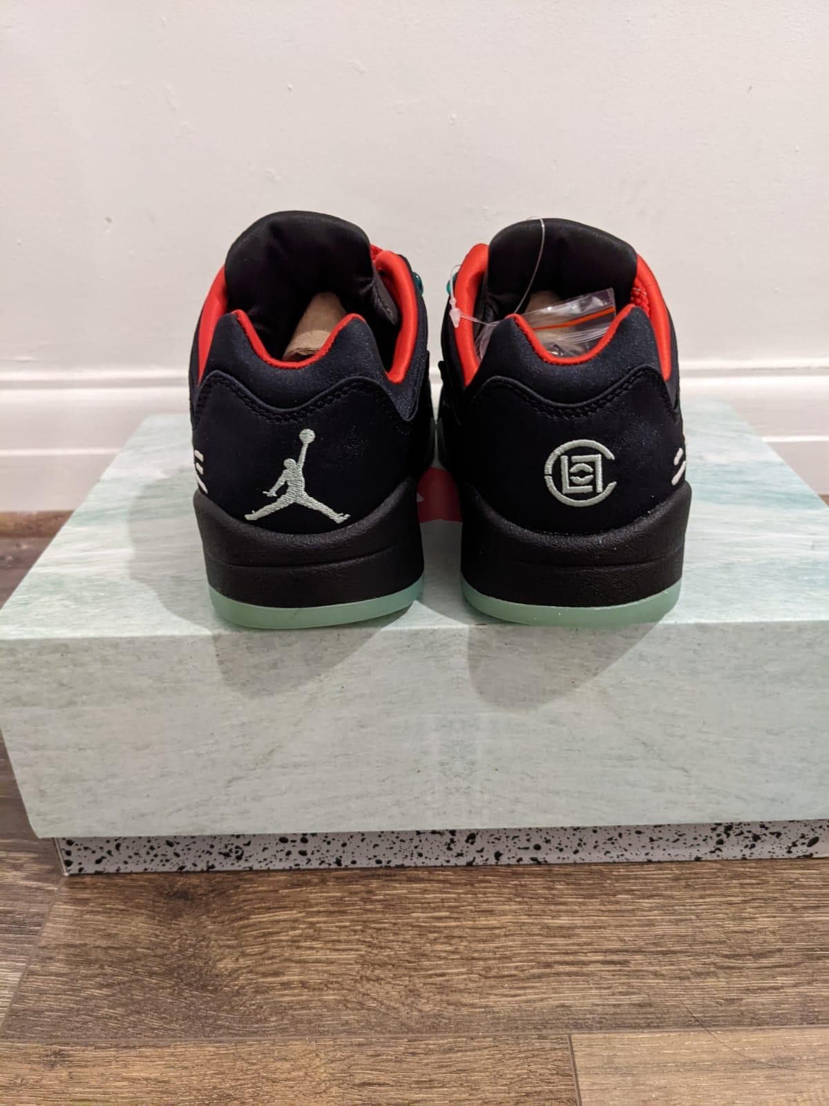 CLOT × Nike Air Jordan 5 Retro x CLOT Size US 5.5 / IT 35.5 - 4 Thumbnail