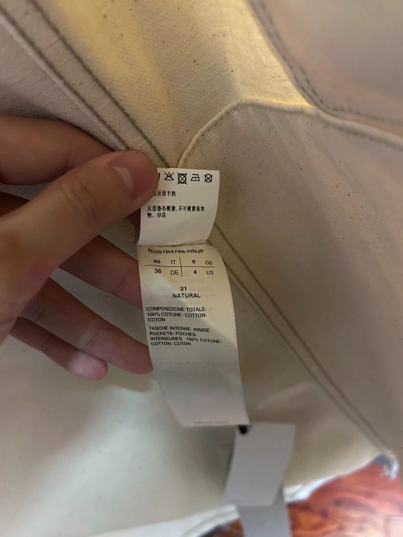 Rick Owens rick owens Beige outer shirt Size US XXS / EU 40 - 4 Thumbnail